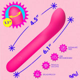 G-Spot Flexible Silicone Vibrator (Pink) – 6.1 Inch Silicone G-Spot Vibrator > Vibrators > G-Spot - Tophatter Daily Deals