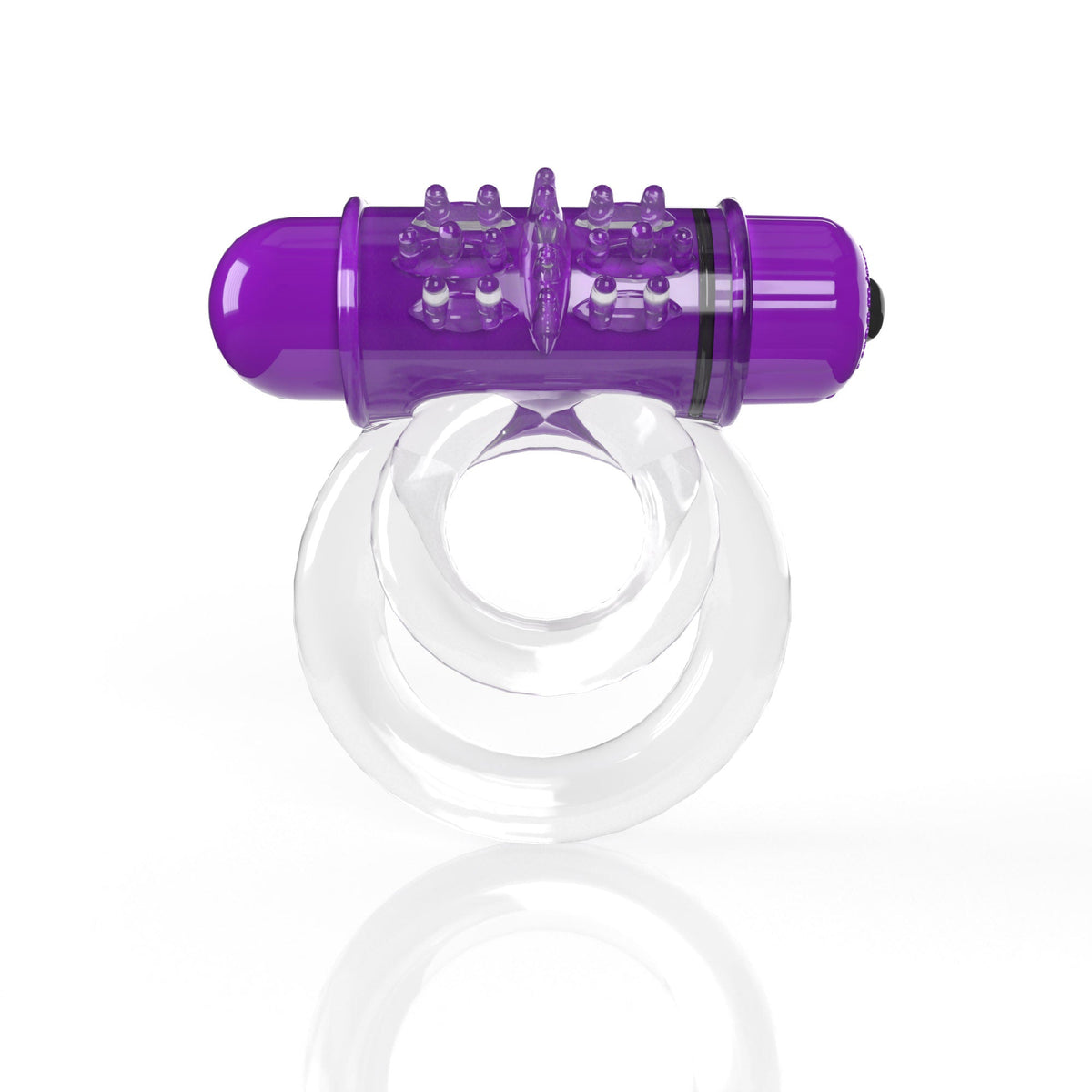 Double O 6 4T High Pitch Treble (Grape) > Cock Ring > Vibrating - Tophatter Daily Deals