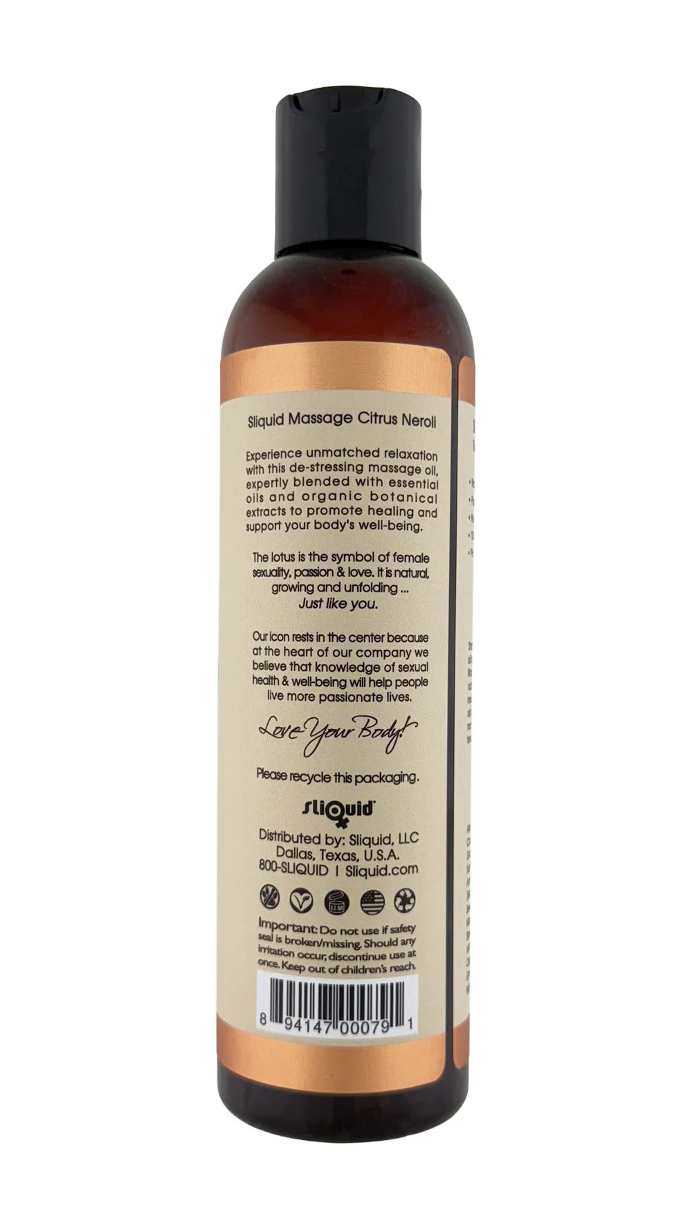Balance Massage Citrus Neroli – Aromatherapy Massage Oil 8.5oz > Essentials > Massage Oil - Tophatter Daily Deals
