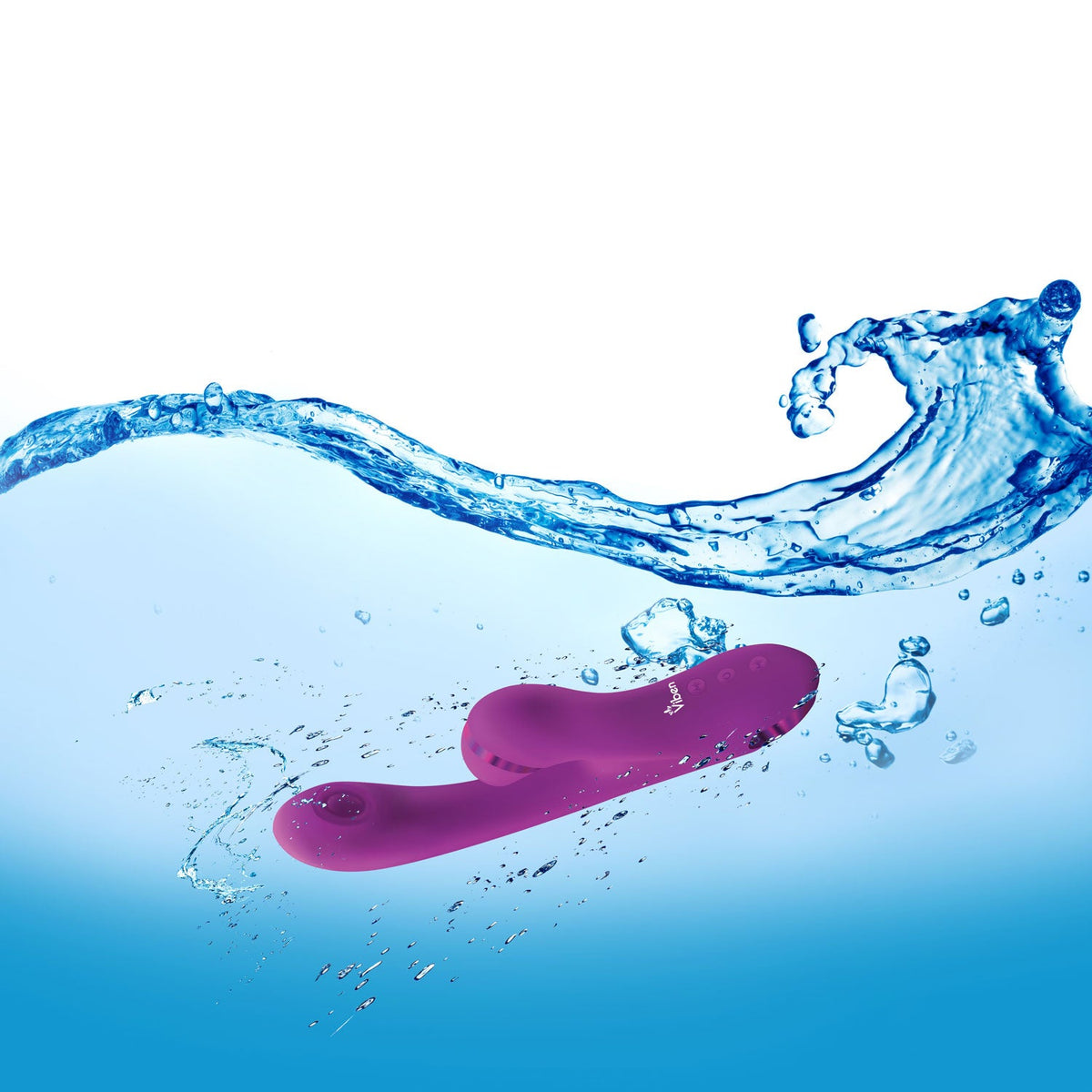Viben Dazzle Thumping Rabbit in Berry > Vibrators > Ladies > Rabbit - Tophatter Daily Deals