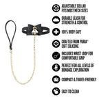 Temptasia Ardor – Adjustable Silicone Collar and Leash Set > Bondage Gear > Collars & Leashes - Tophatter Daily Deals