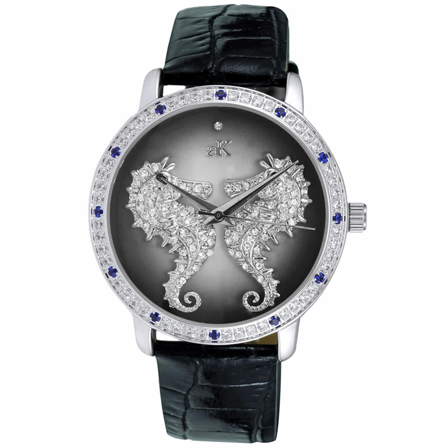 Adee Kaye Women's Seahorsee // AK2002-LBU Grey Watches - Tophatter Daily Deals