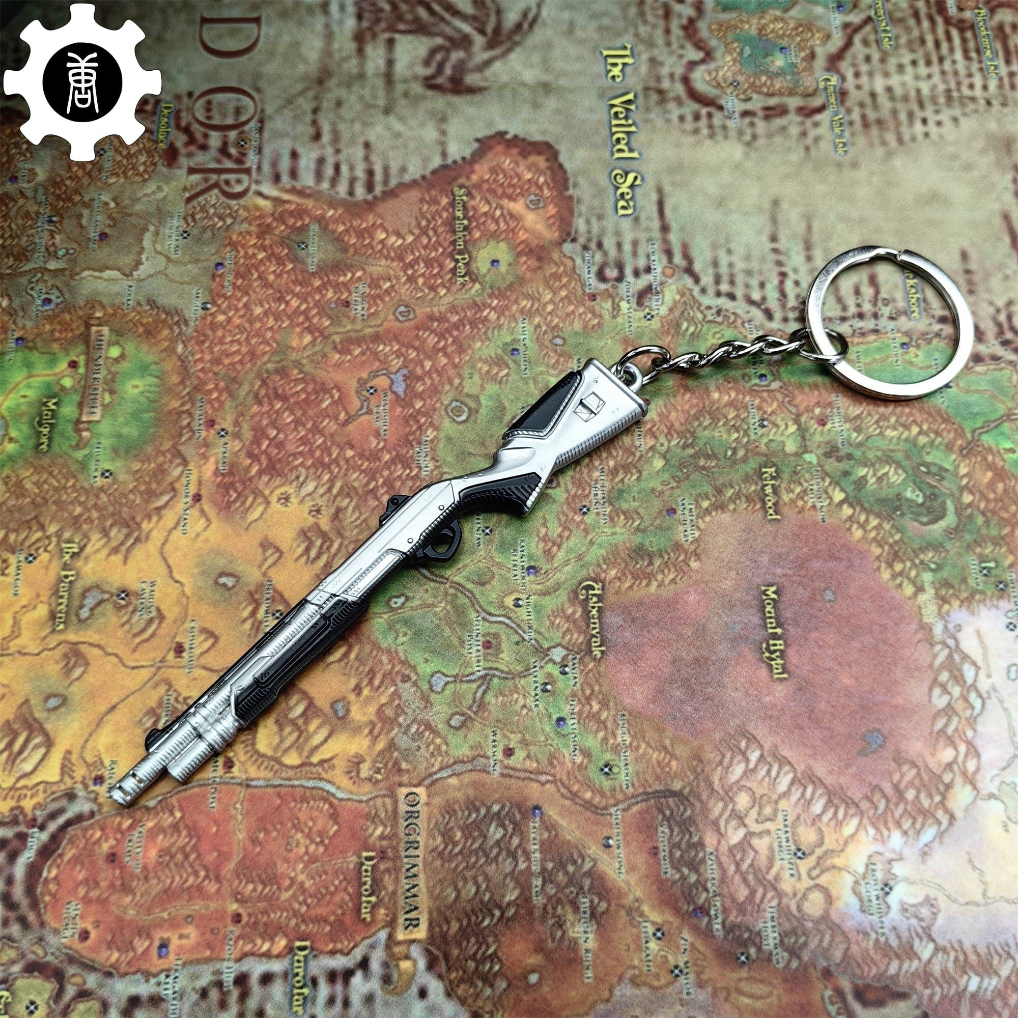 Tiny Radiant Crisis 001 Bucky Gun Metal Keychain - Tophatter Daily Deals