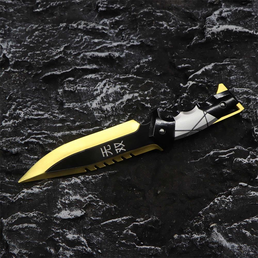 Ego Knife Metal Blunt Blade Safety Cosplay Prop Game Collection - Tophatter Daily Deals