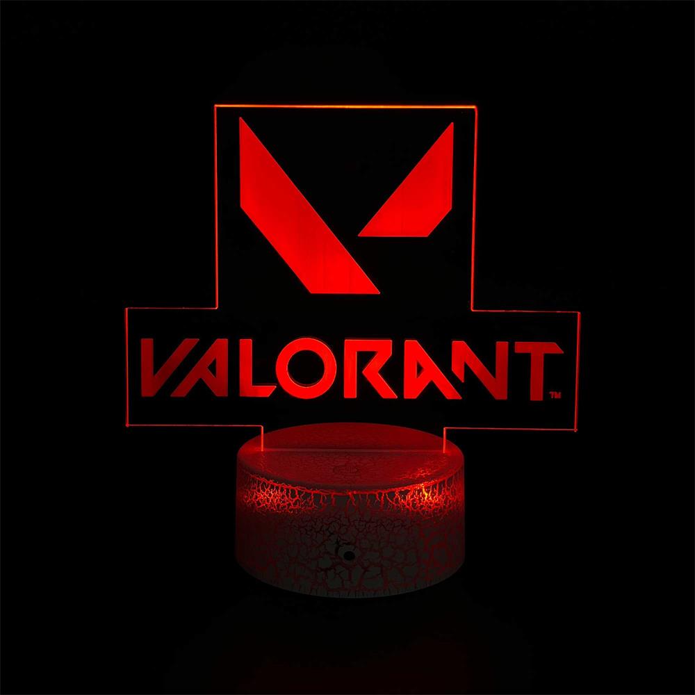 Customized Val Characters 3D Night Lamp Val - Tophatter Daily Deals