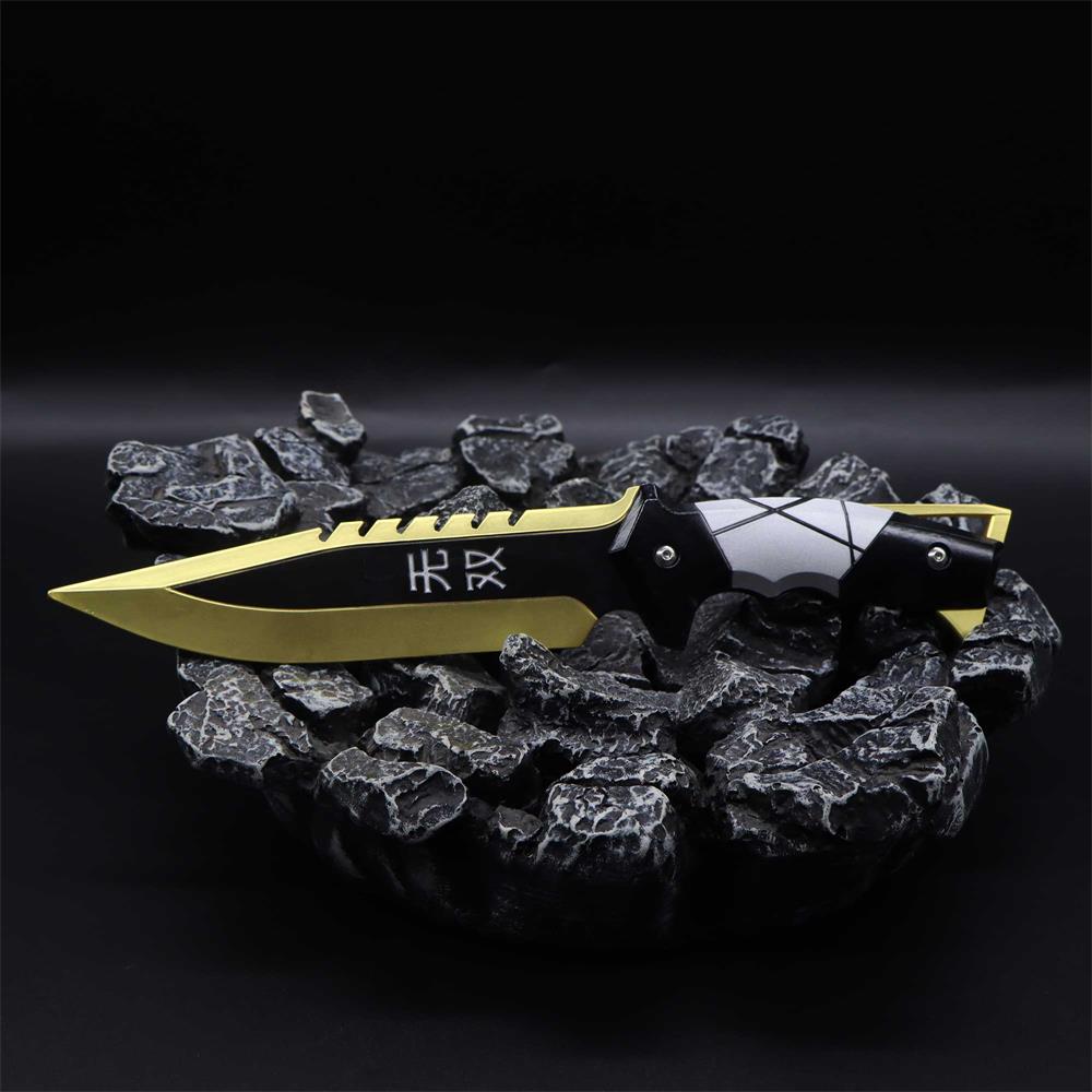 Ego Knife Metal Blunt Blade Safety Cosplay Prop Game Collection - Tophatter Daily Deals