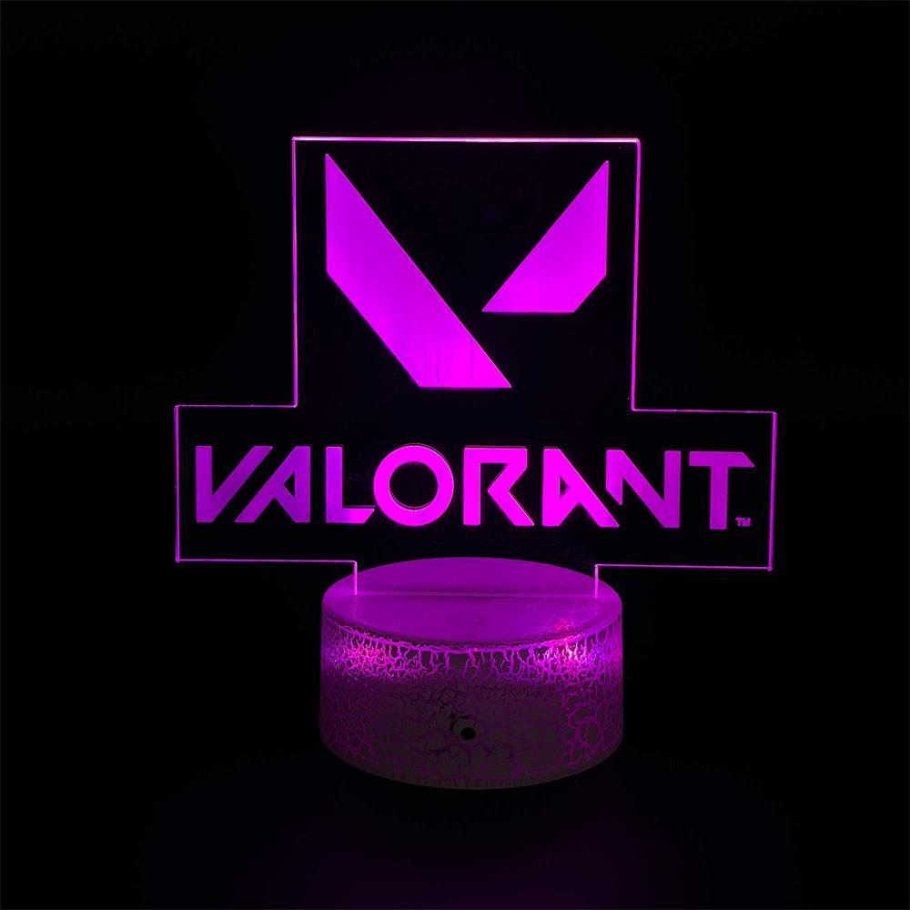 Customized Val Characters 3D Night Lamp - Tophatter Daily Deals