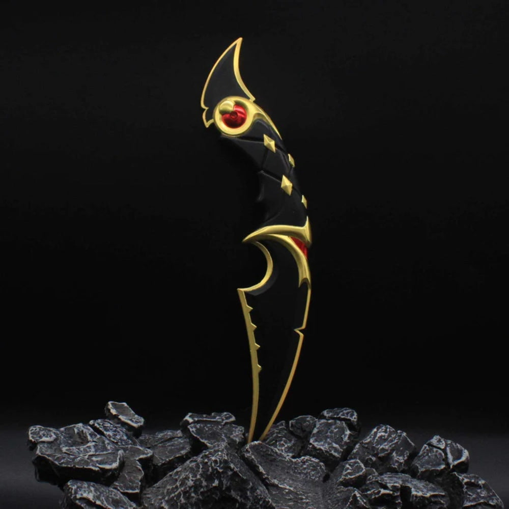 Val Game Knife Handicrafts Metal Game Skin Knife Gamer Gift Ruin Dagger - Tophatter Daily Deals