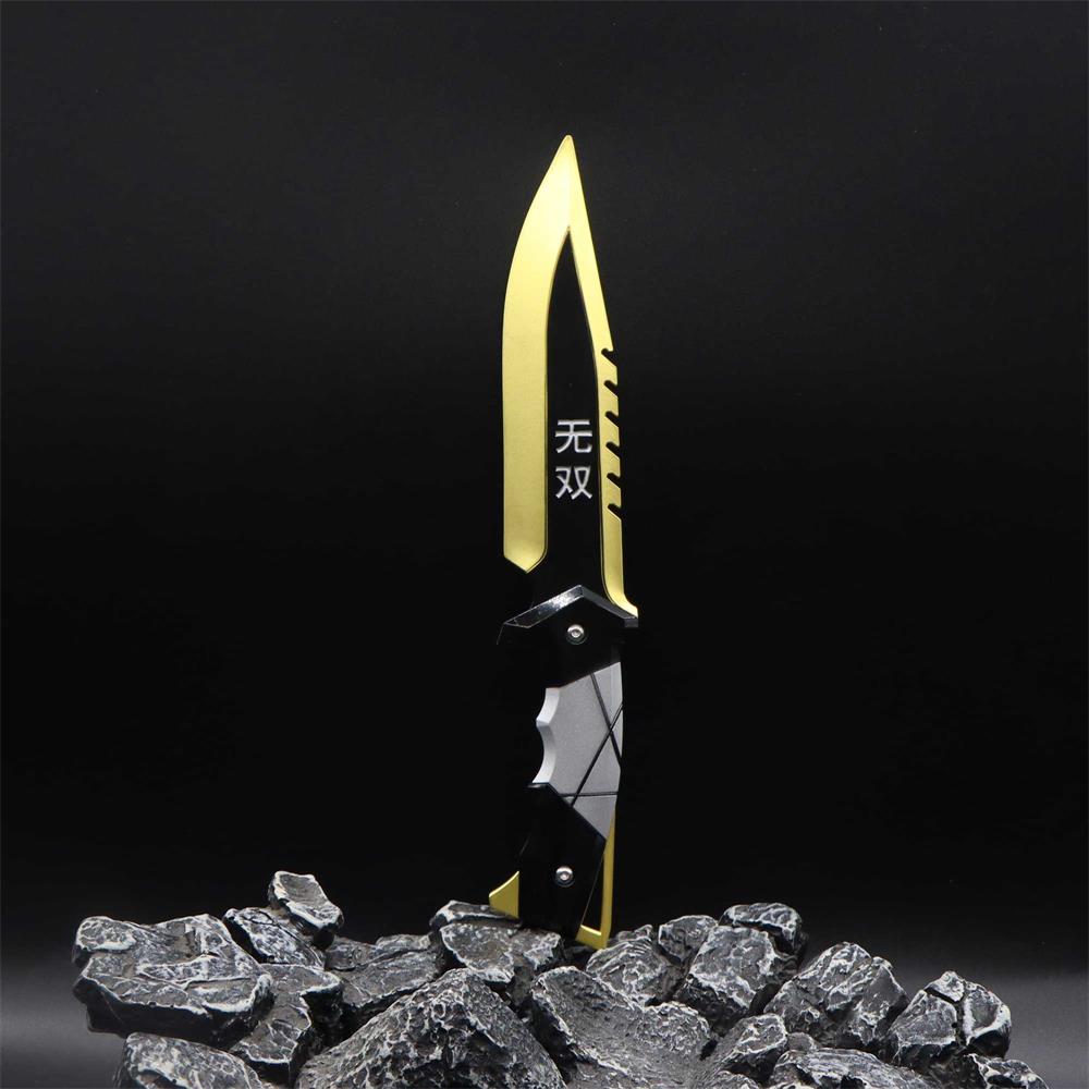 Ego Knife Metal Blunt Blade Safety Cosplay Prop Game Collection - Tophatter Daily Deals
