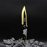 Ego Knife Metal Blunt Blade Safety Cosplay Prop Game Collection - Tophatter Daily Deals