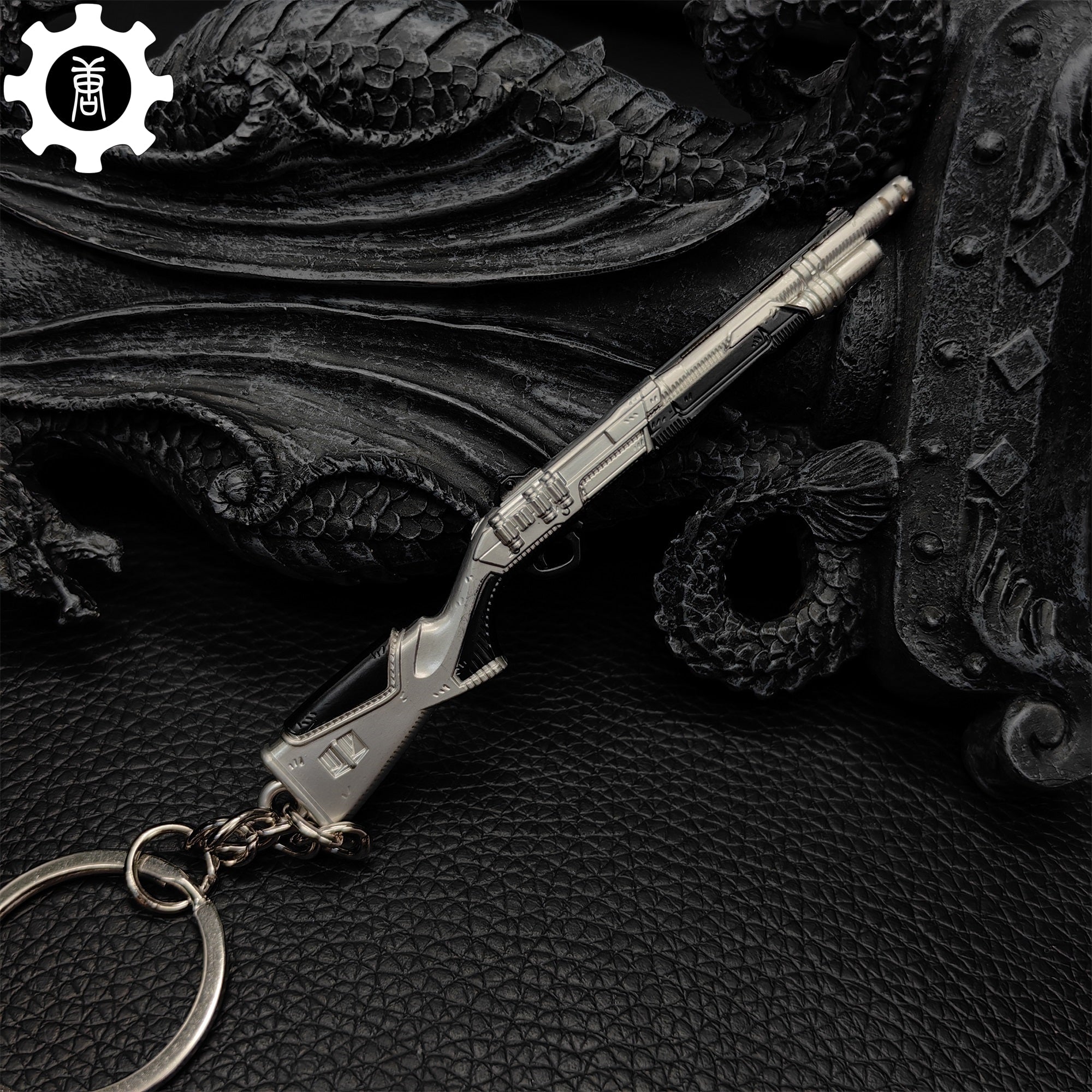 Tiny Radiant Crisis 001 Bucky Gun Metal Keychain - Tophatter Daily Deals