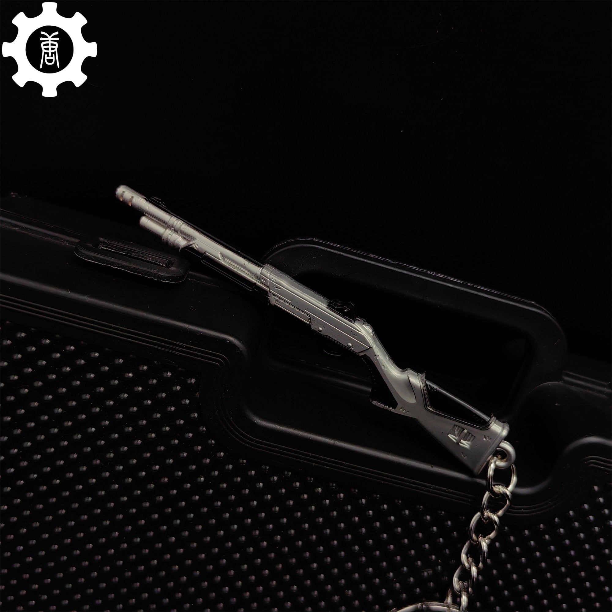 Tiny Radiant Crisis 001 Bucky Gun Metal Keychain - Tophatter Daily Deals