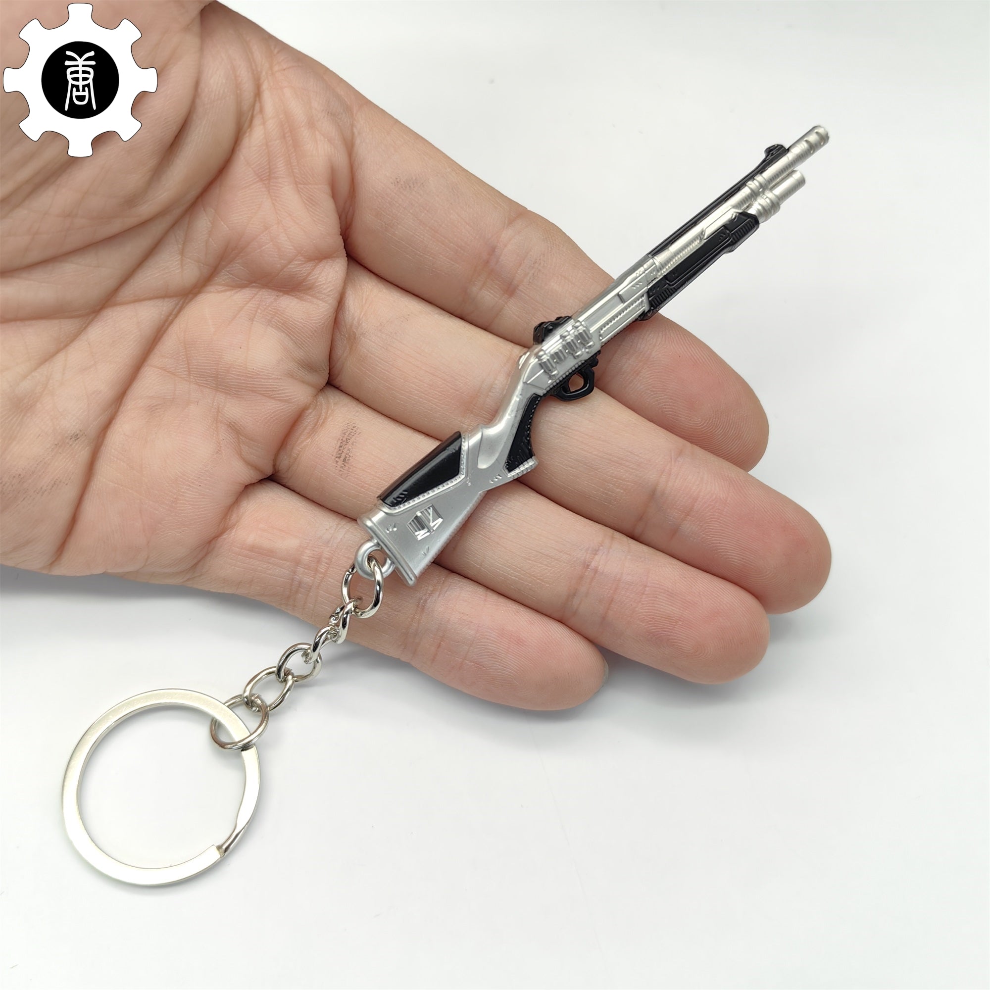 Tiny Radiant Crisis 001 Bucky Gun Metal Keychain - Tophatter Daily Deals