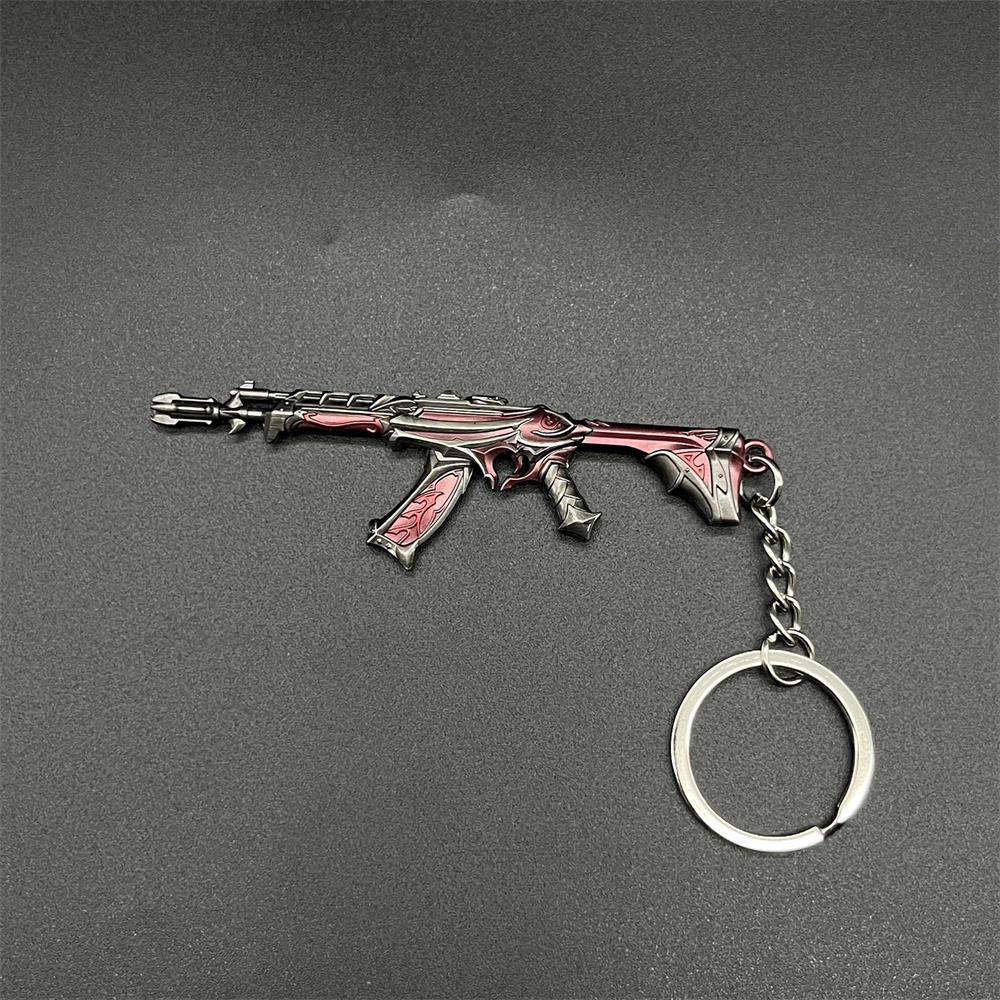 Metal Hot Game Weapons Mini Keychain Pendant Reaver Vandal Red - Tophatter Daily Deals