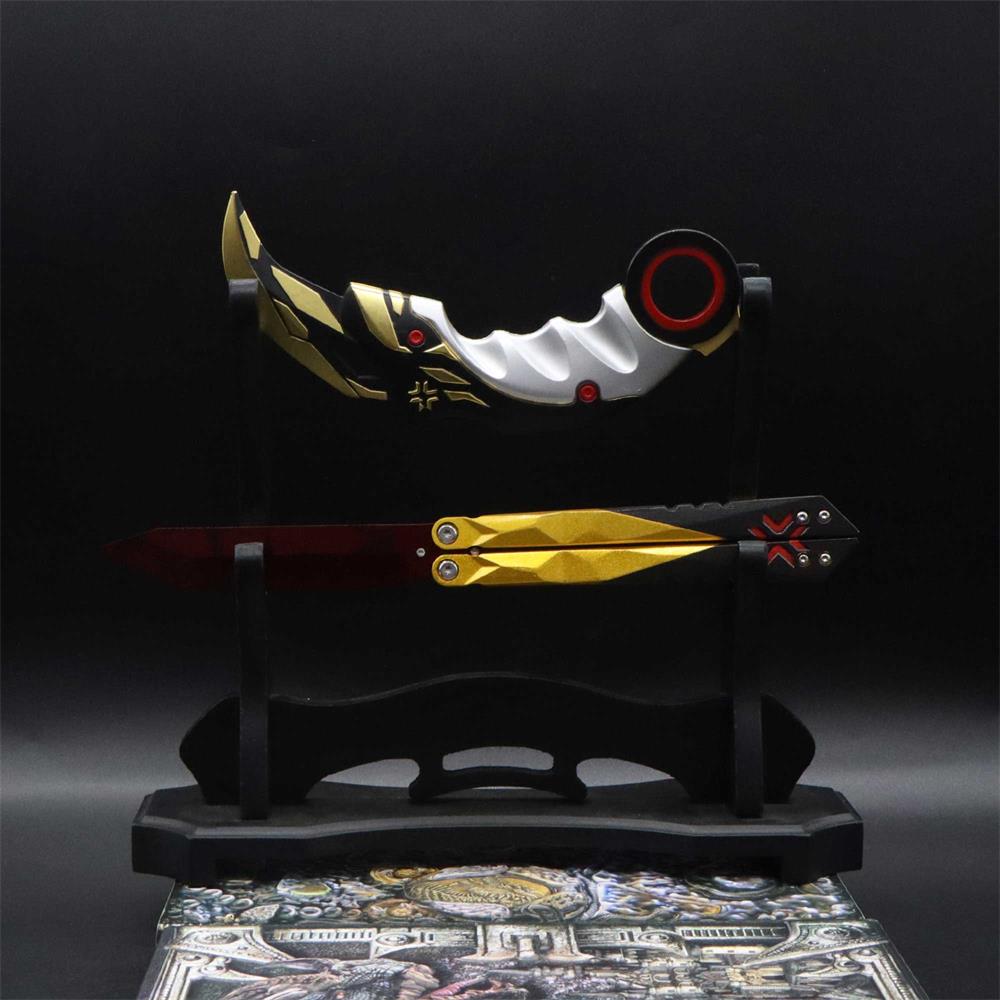 Champion Knife Champion Karambit 2 In 1 Pack 2 in 1 Pack With Stand - Tophatter Daily Deals