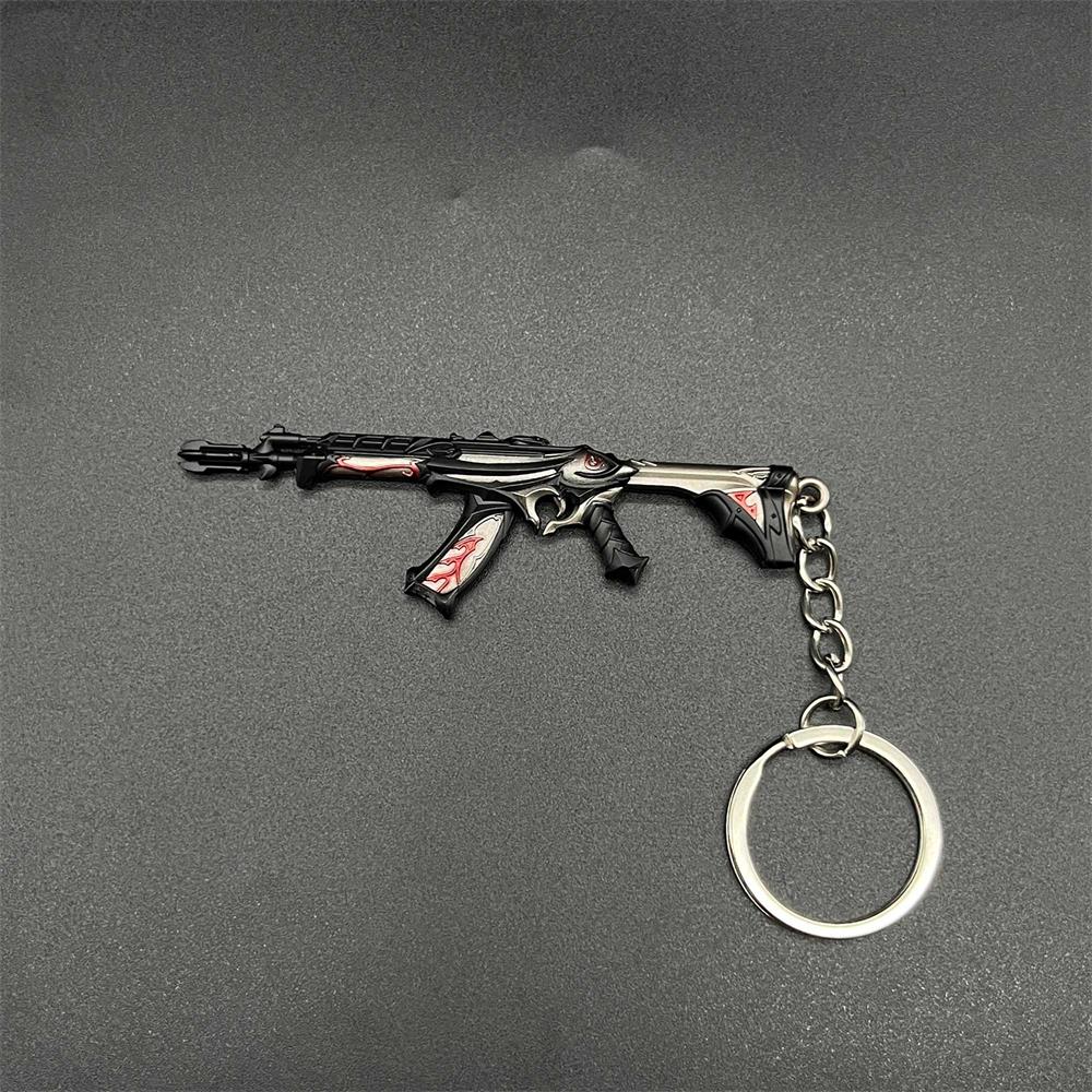 Metal Hot Game Weapons Mini Keychain Pendant Reaver Vandal Silvery - Tophatter Daily Deals