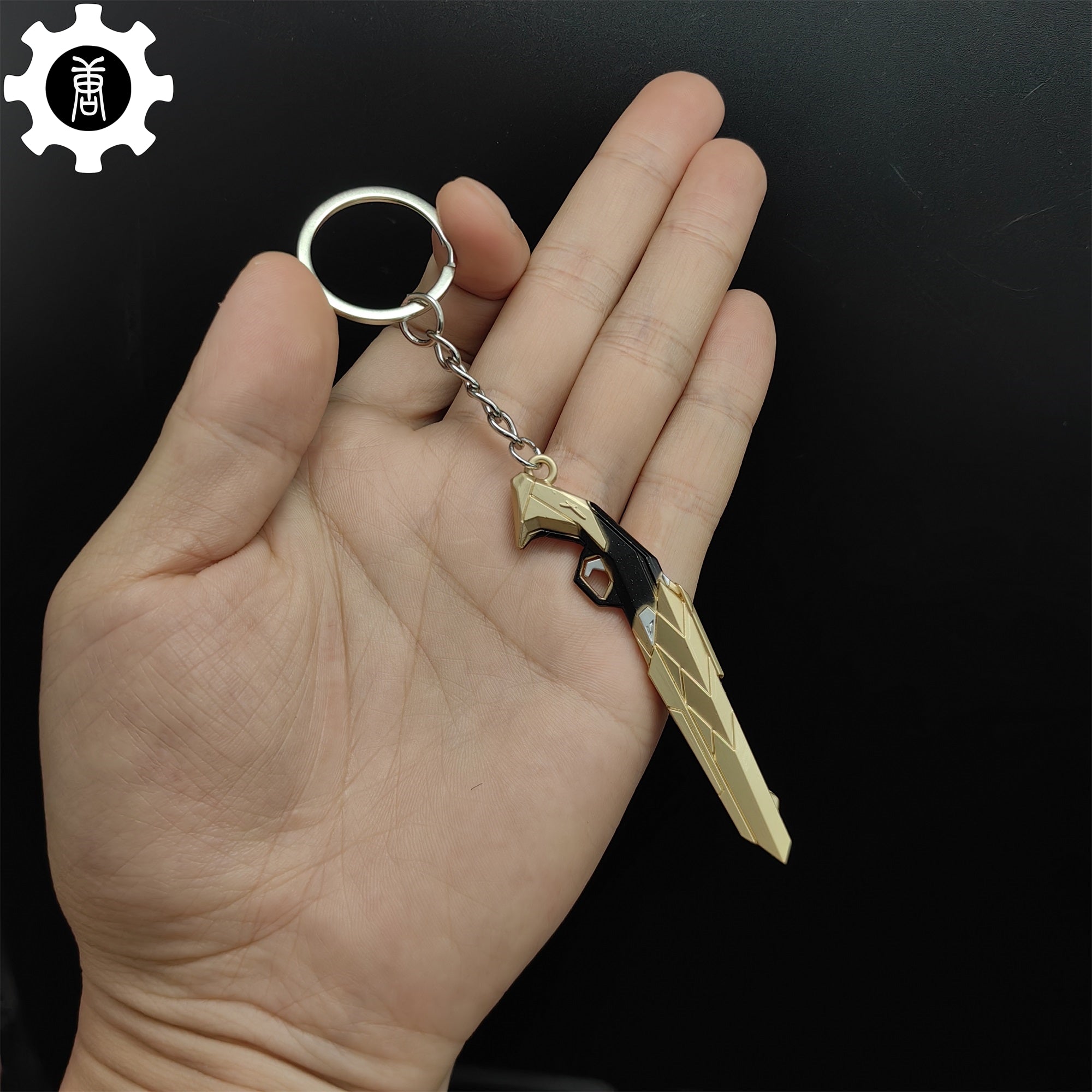 Val Araxys Shorty Gun Model Keychain Metal Pendant - Tophatter Daily Deals