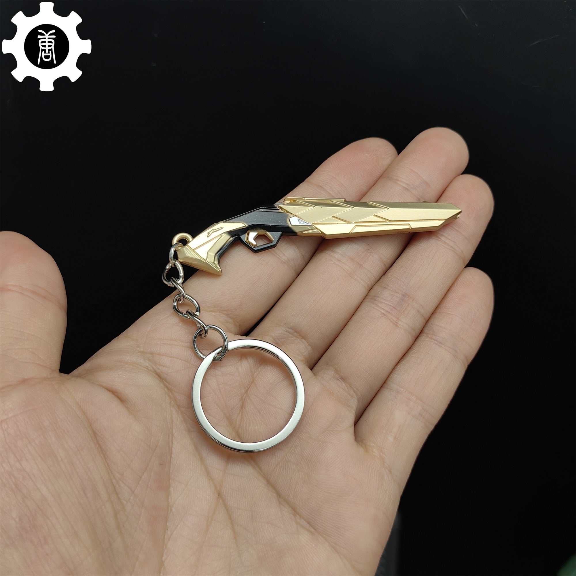 Val Araxys Shorty Gun Model Keychain Metal Pendant - Tophatter Daily Deals