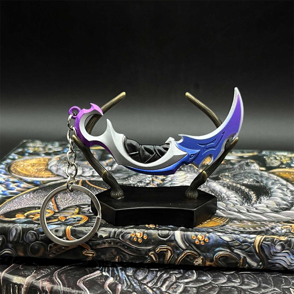 Metal Hot Game Weapons Mini Keychain Pendant Reaver Karambit - Tophatter Daily Deals