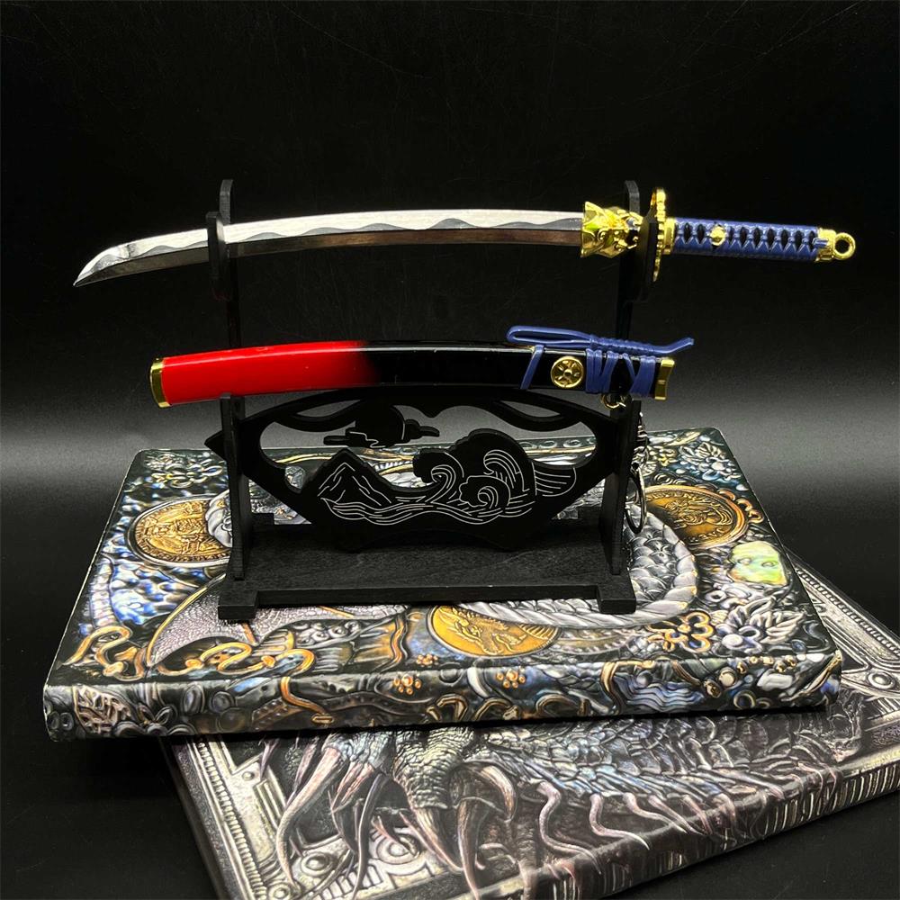 Onimaru Kunitsuna Game Sword Metal Replica Sword & Stand A - Tophatter Daily Deals