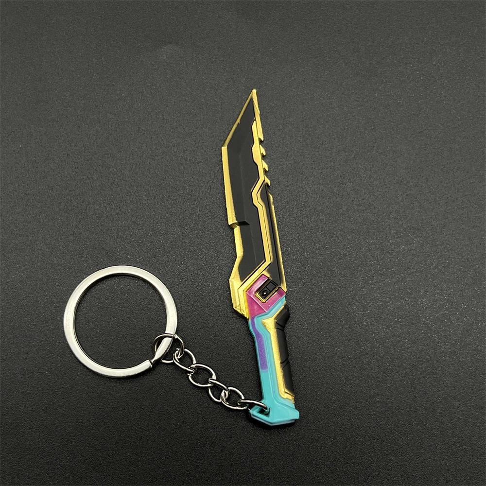 Metal Hot Game Weapons Mini Keychain Pendant Glitchpop Knife - Tophatter Daily Deals