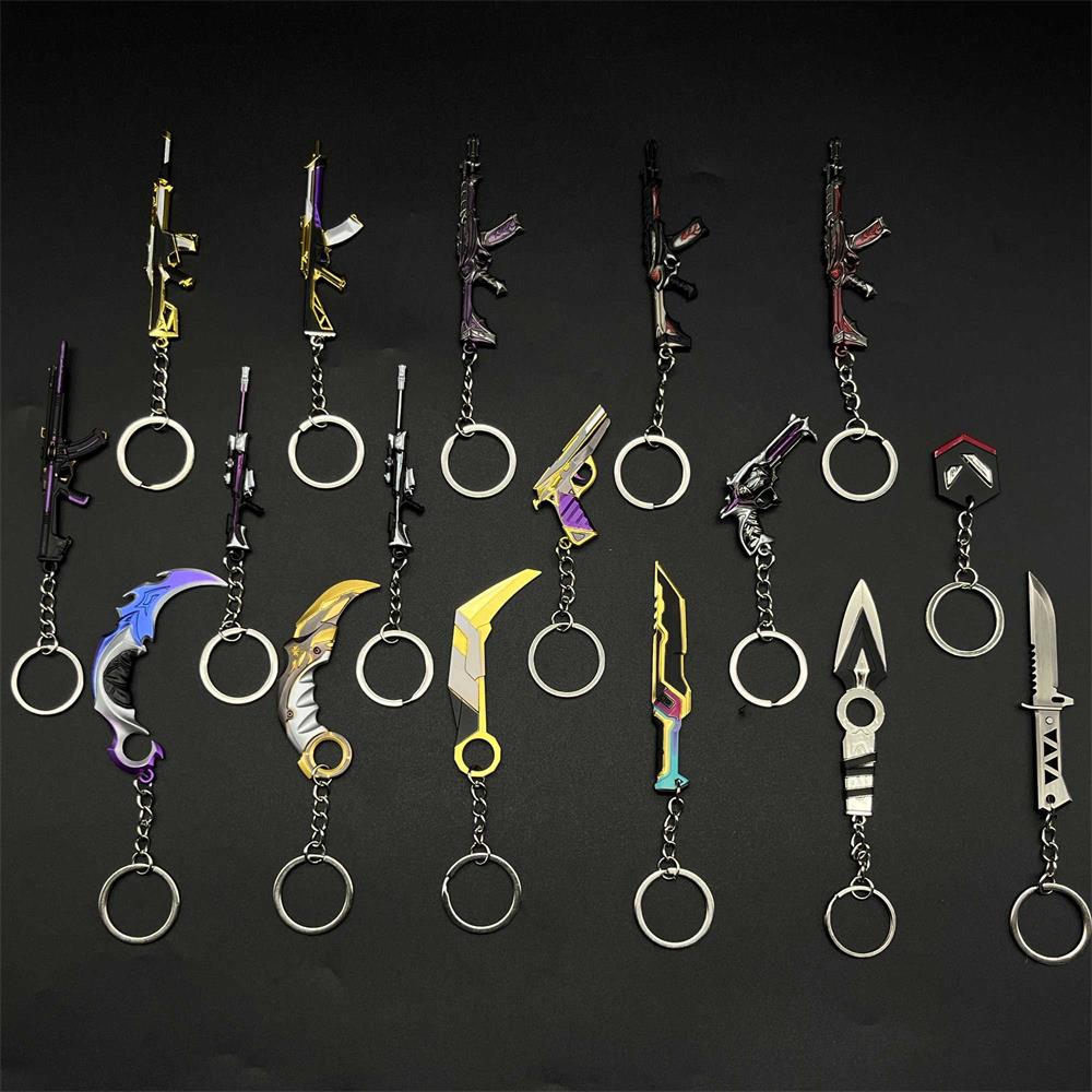 Metal Hot Game Weapons Mini Keychain Pendant - Tophatter Daily Deals