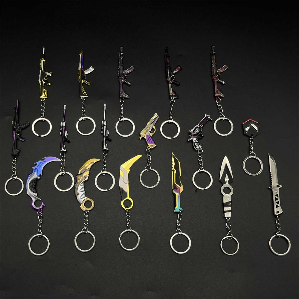 Metal Hot Game Weapons Mini Keychain Pendant - Tophatter Daily Deals