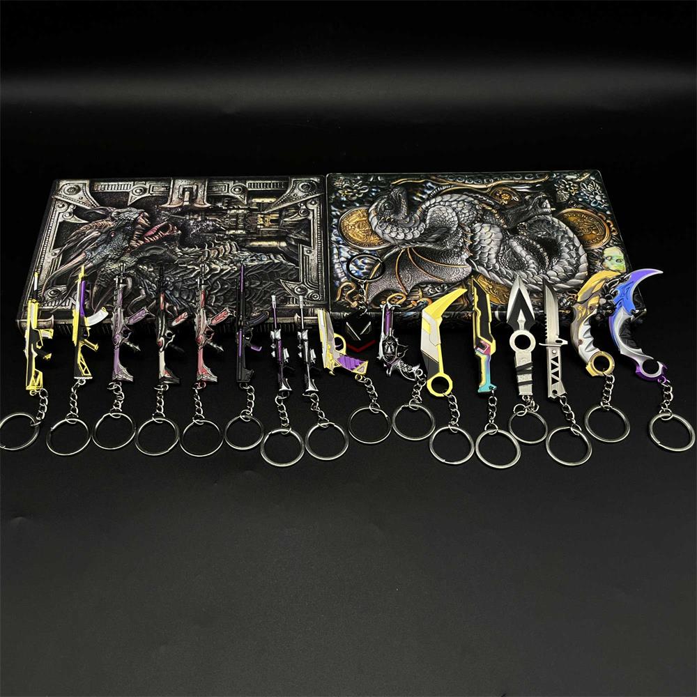 Metal Hot Game Weapons Mini Keychain Pendant - Tophatter Daily Deals