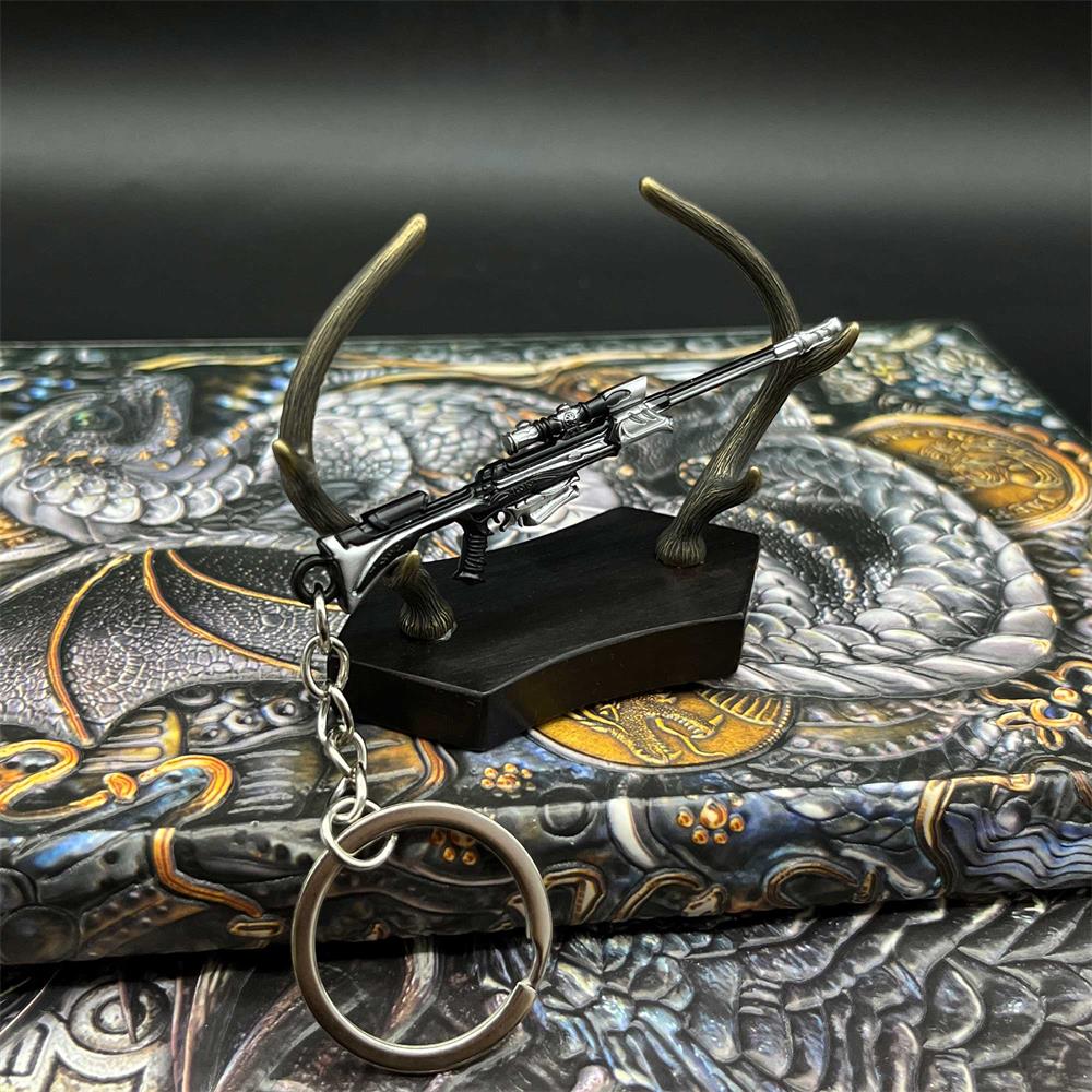 Metal Hot Game Weapons Mini Keychain Pendant - Tophatter Daily Deals