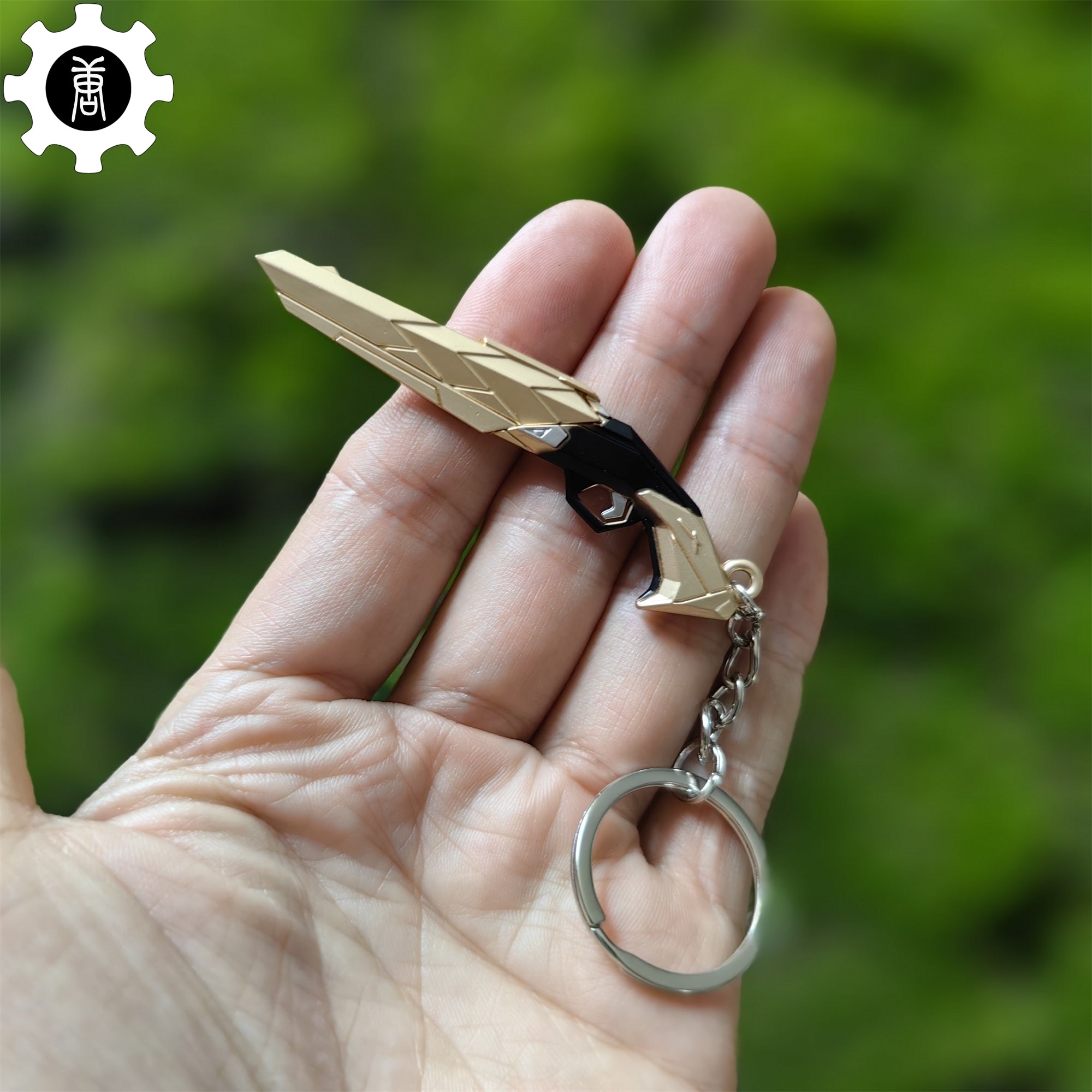 Val Araxys Shorty Gun Model Keychain Metal Pendant Keychain - Tophatter Daily Deals