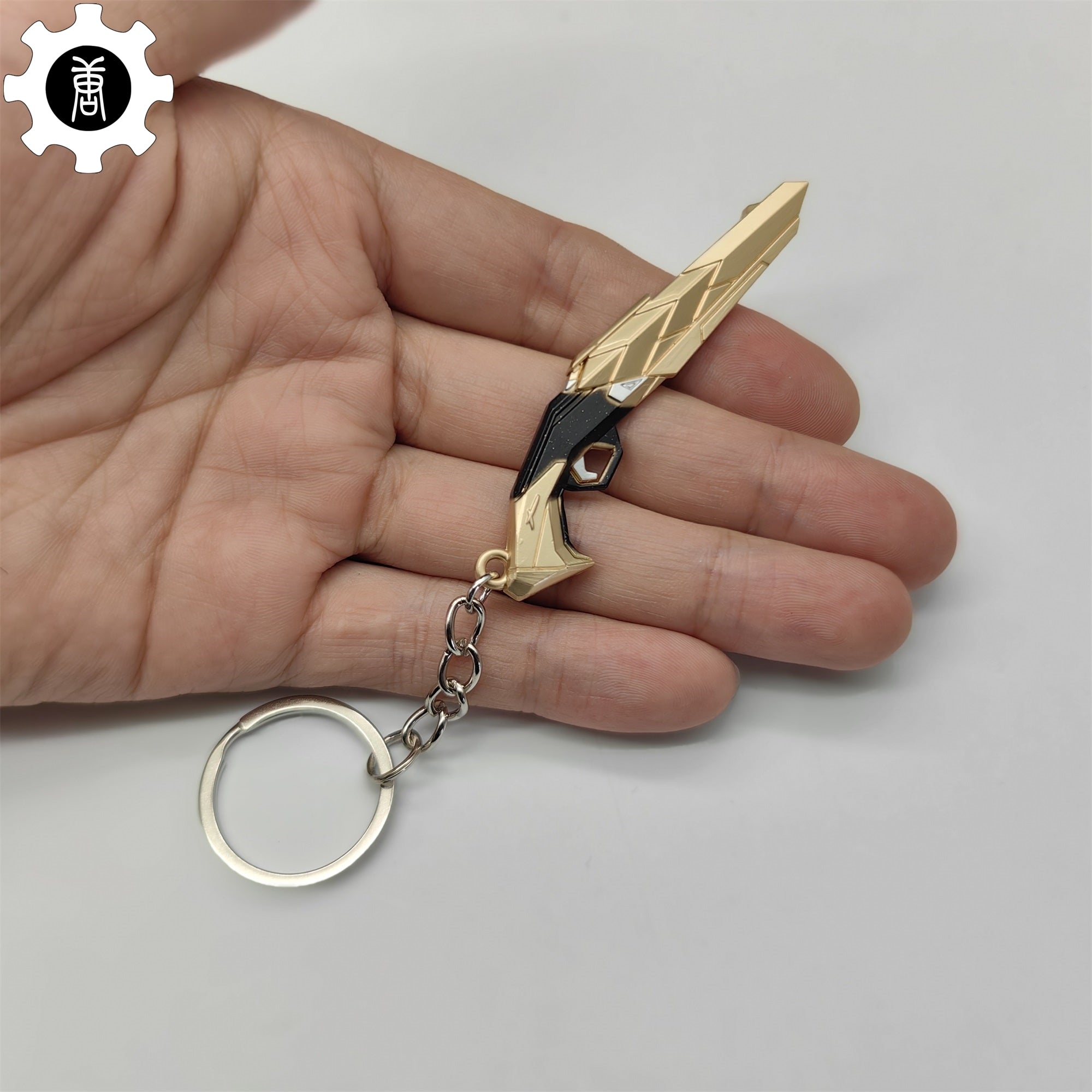 Val Araxys Shorty Gun Model Keychain Metal Pendant - Tophatter Daily Deals