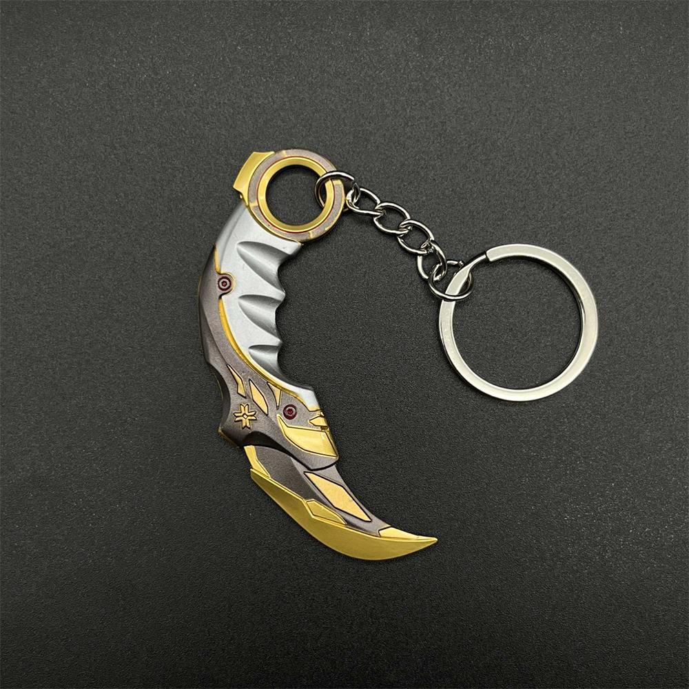 Metal Hot Game Weapons Mini Keychain Pendant Champion Karambit - Tophatter Daily Deals