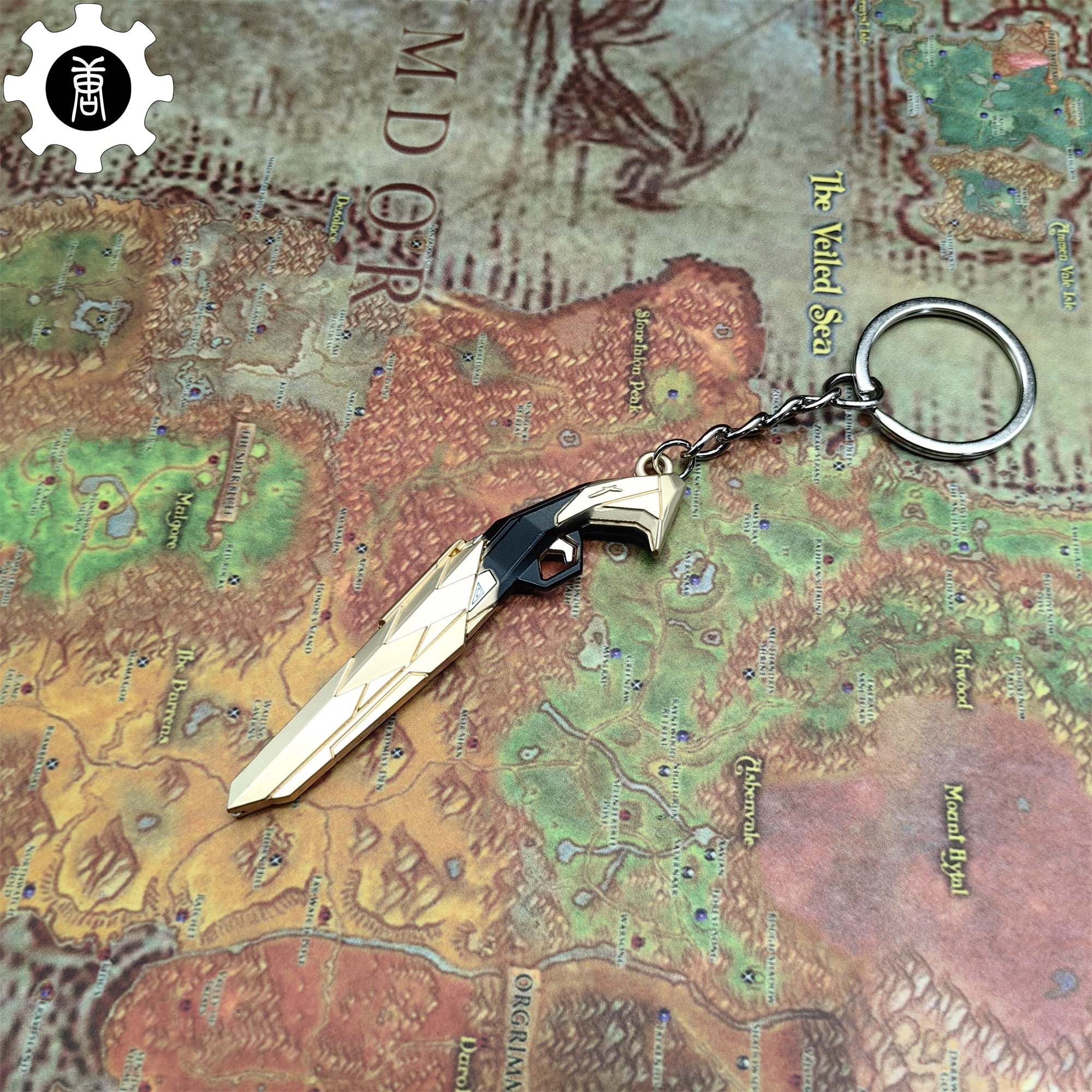 Val Araxys Shorty Gun Model Keychain Metal Pendant - Tophatter Daily Deals