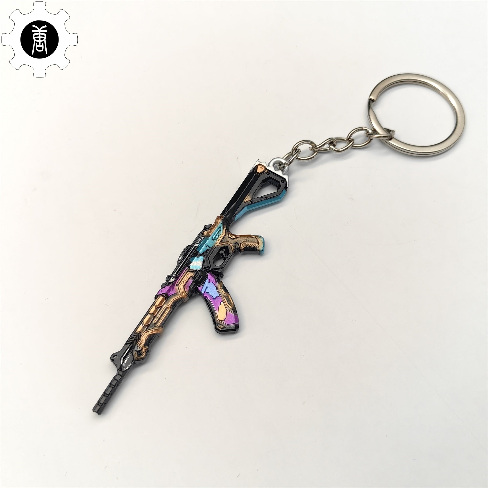 Mini Glitchpop Vandal Gun Metal Keychain - Tophatter Daily Deals