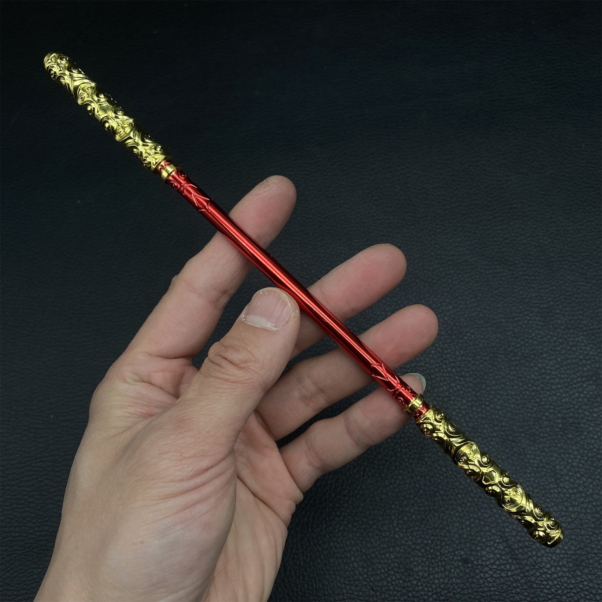 Mini-Scale Val Props Collective Metal Knife Fan Art Ruyi Staff - Tophatter Daily Deals