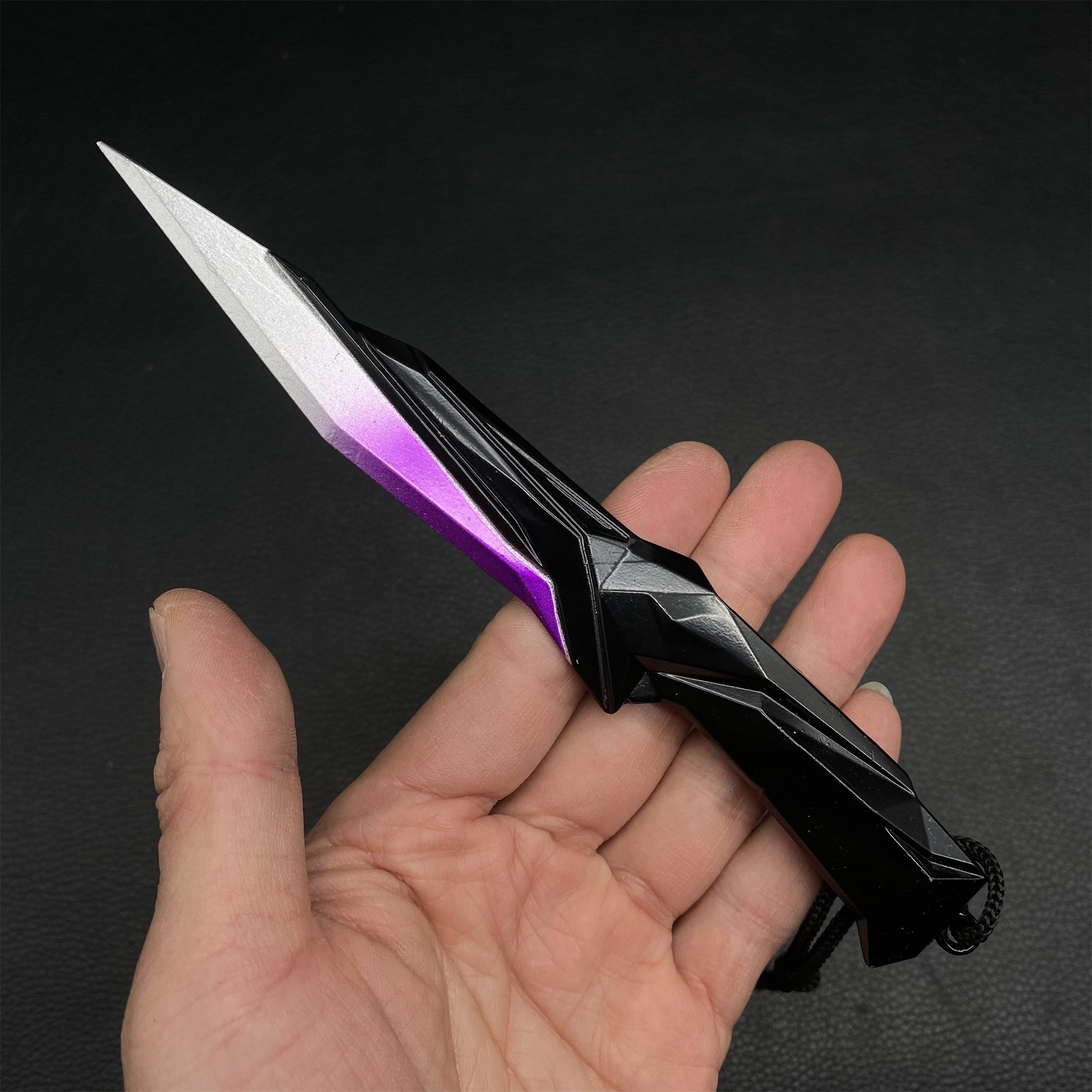Mini-Scale Val Props Collective Metal Knife Fan Art Singularity Knife 18CM - Tophatter Daily Deals