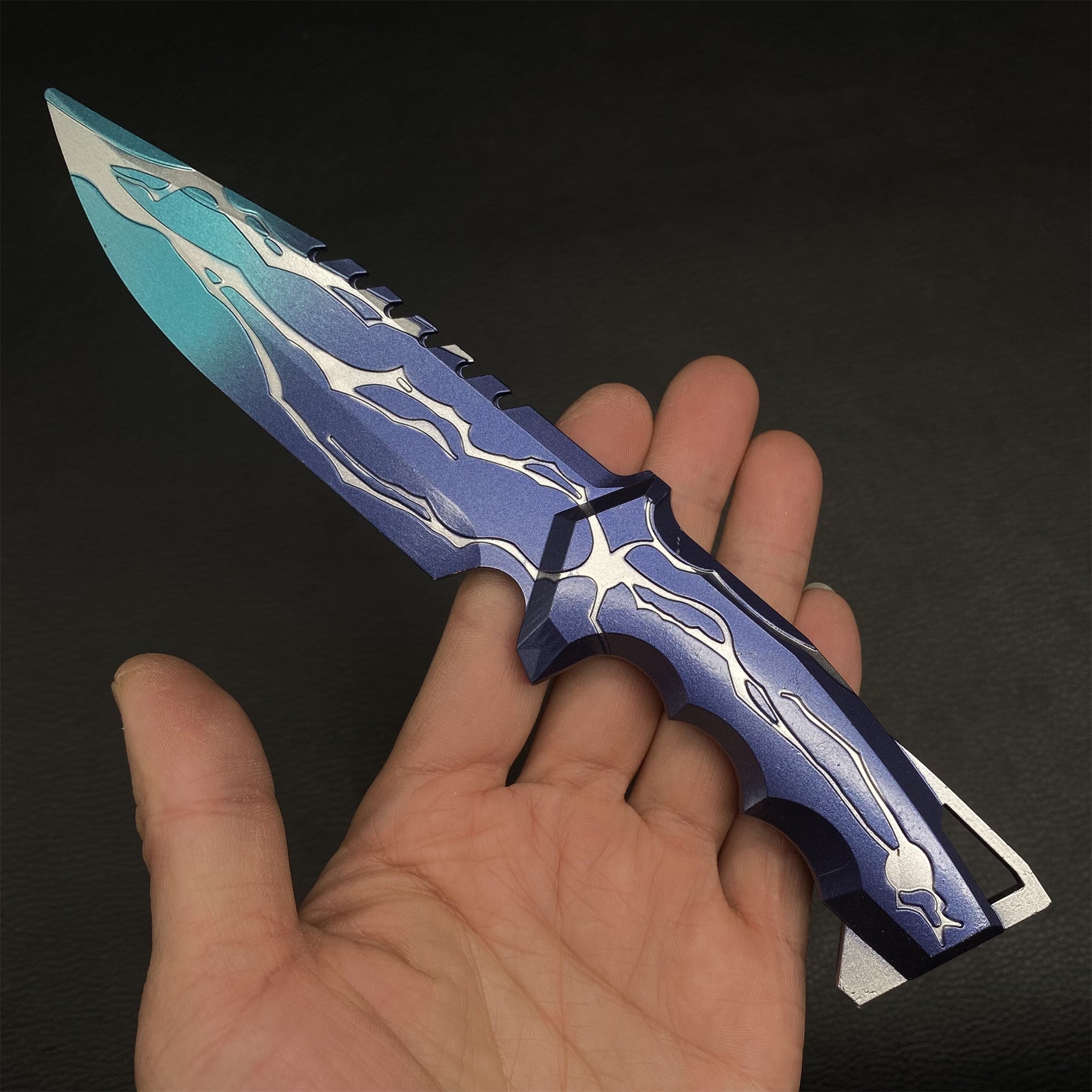 Mini-Scale Val Props Collective Metal Knife Fan Art Smite Knife 22cm - Tophatter Daily Deals