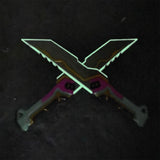 1:1 Glitchpop Knife Life Size Metal Replica--Blunt Blade - Tophatter Daily Deals