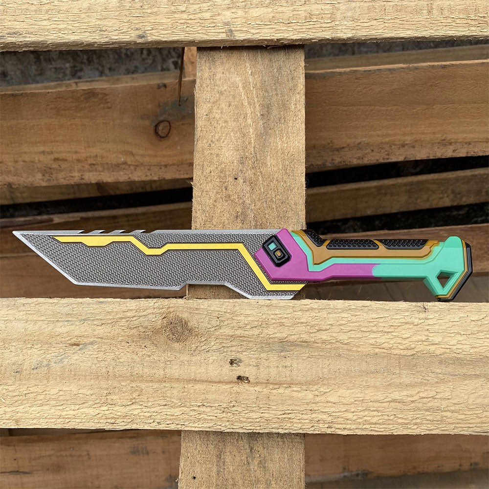 1:1 Glitchpop Knife Life Size Metal Replica--Blunt Blade - Tophatter Daily Deals