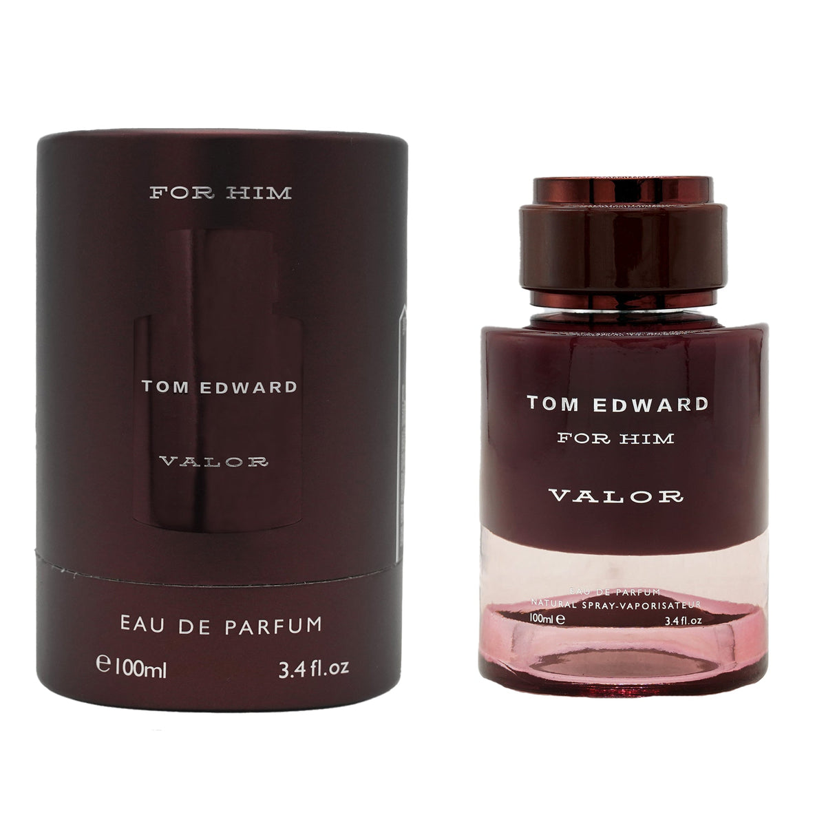 Tom Edward Valor Eau De Parfum 100ml Spray - Tophatter Daily Deals