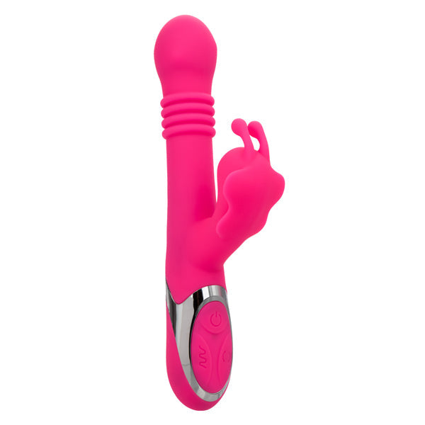 Enchanted Kissing Butterfly 5" Insertable Vibrator with Powerful Suction and Intimate Sensations > Vibrators > Ladies > Rabbit Multi - Tophatter Daily Deals