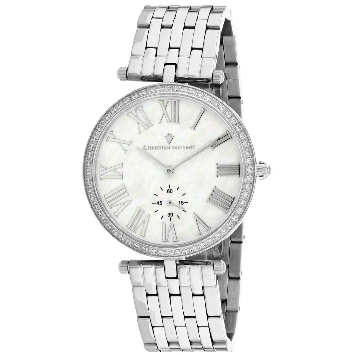 Christian Van Sant Women's Hush // CV0290 Mother of pearl Watches - Tophatter Daily Deals