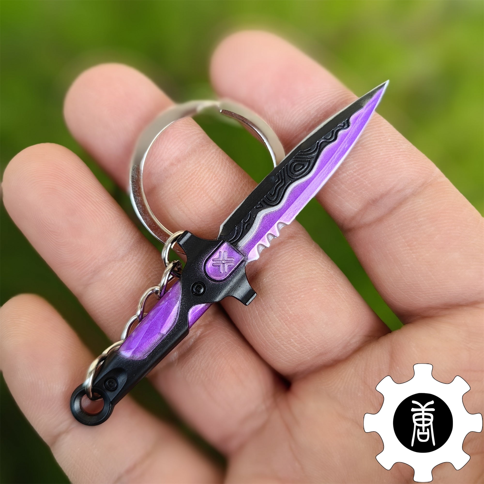 VCT Knife Keychain Backpack Pendant 4 Colors Option Purple - Tophatter Daily Deals