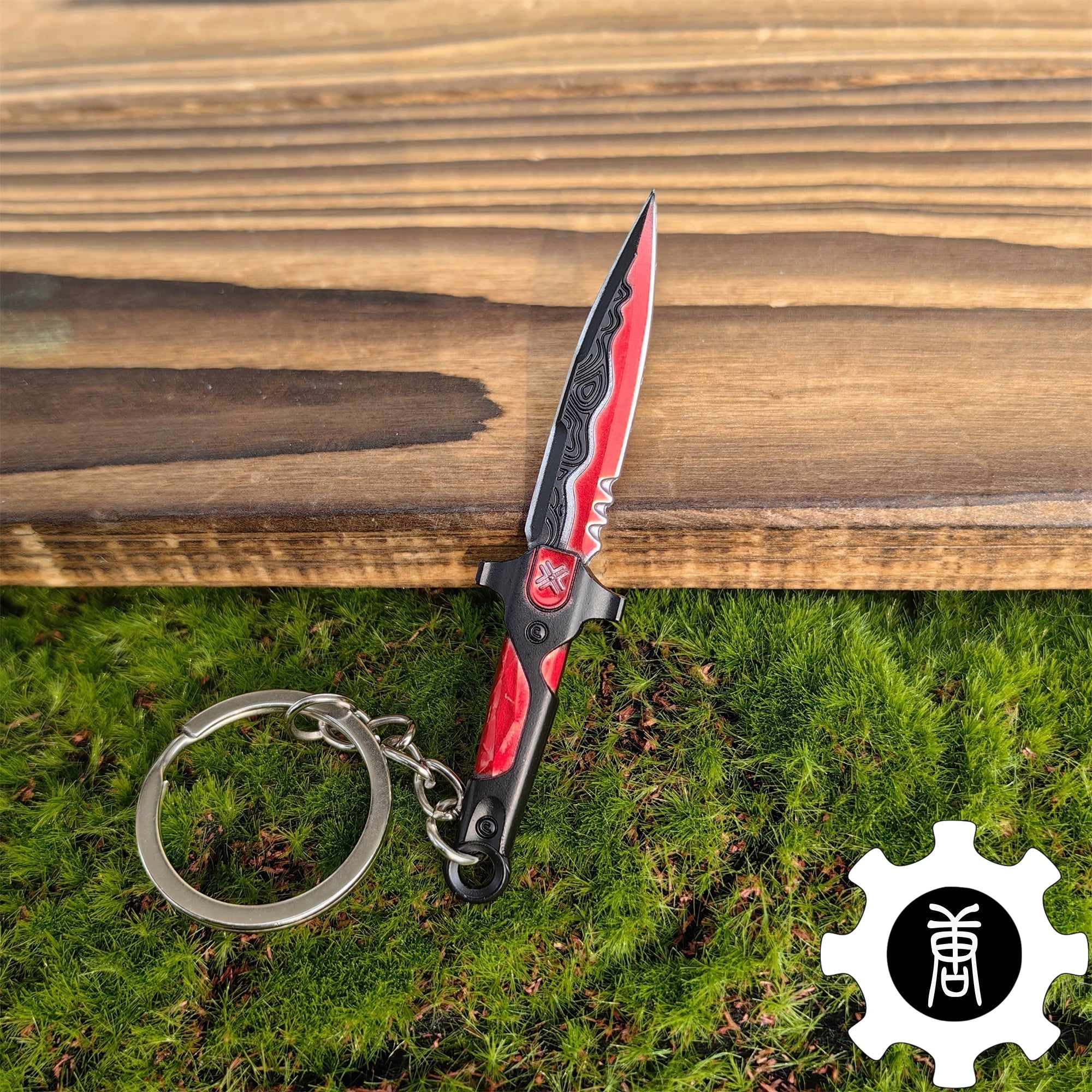 VCT Knife Keychain Backpack Pendant 4 Colors Option Red - Tophatter Daily Deals