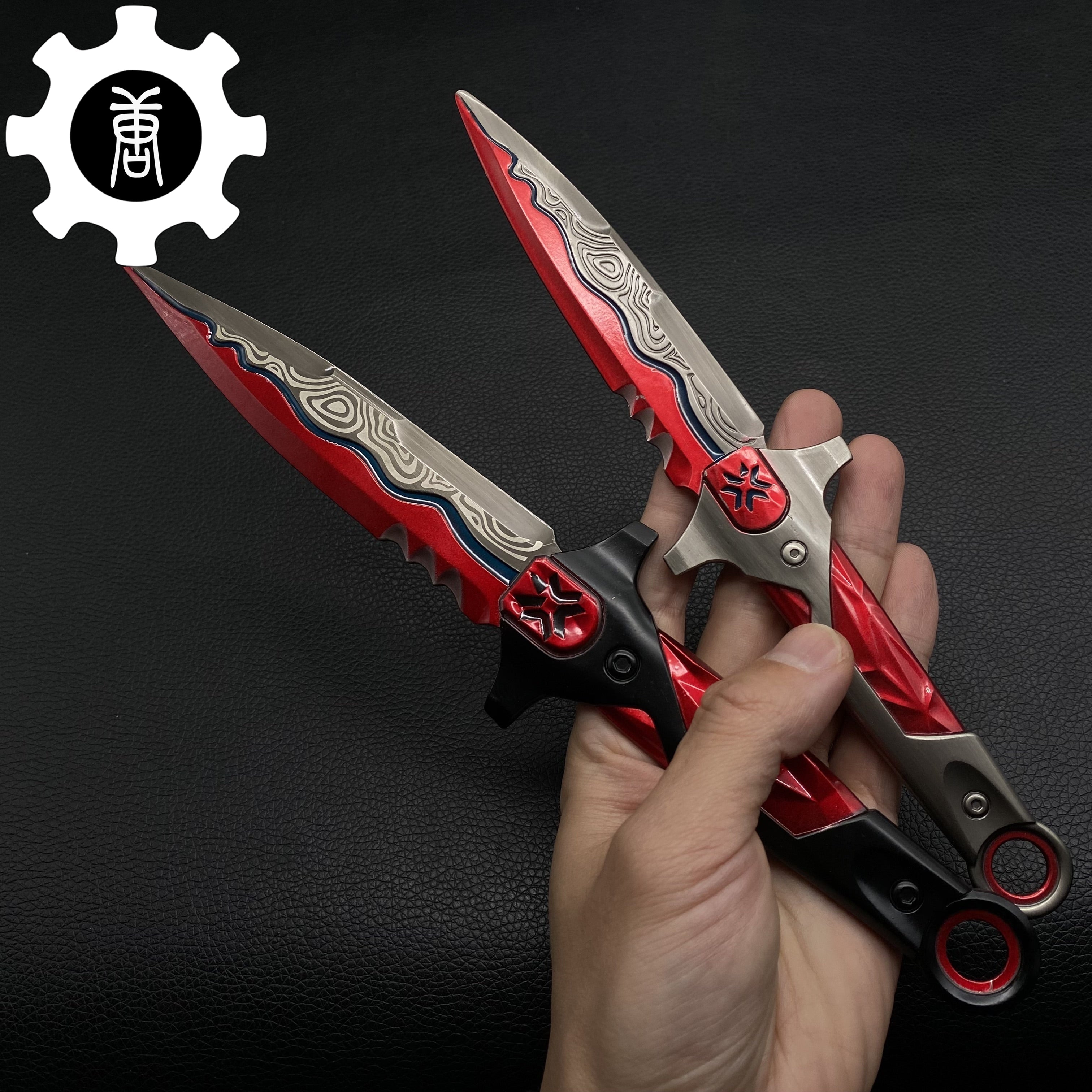 Val Game Knife Handicrafts Metal Game Skin Knife Gamer Gift - Tophatter Daily Deals