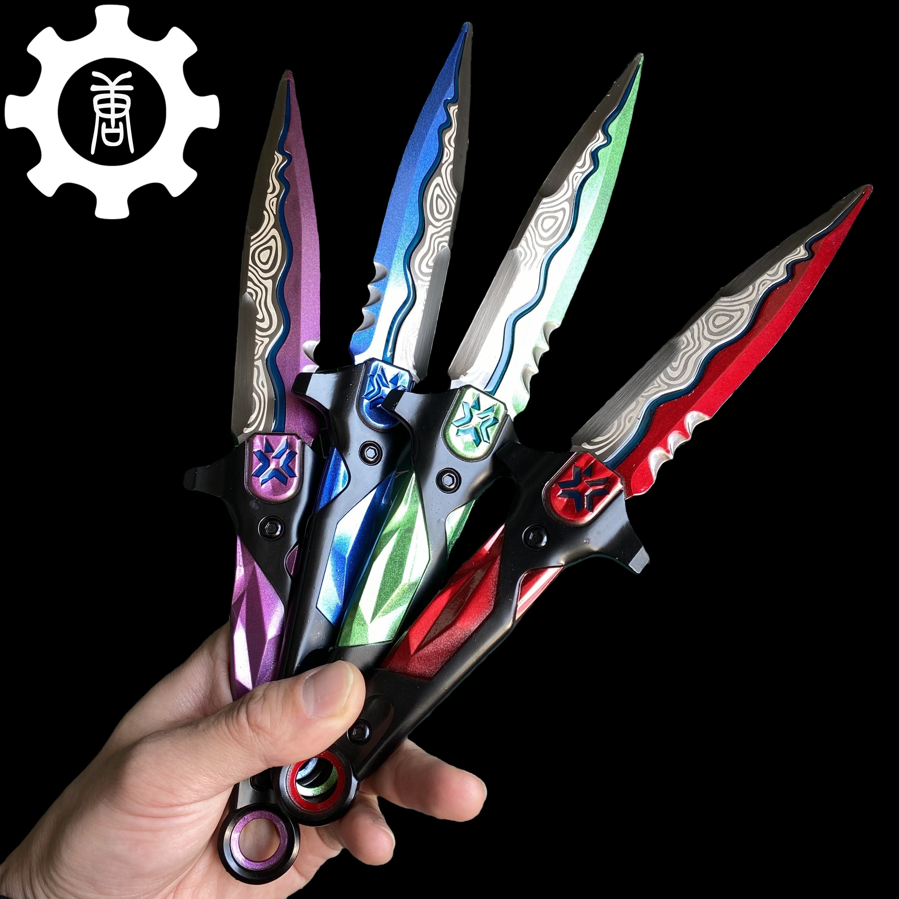 Val Game Knife Handicrafts Metal Game Skin Knife Gamer Gift - Tophatter Daily Deals