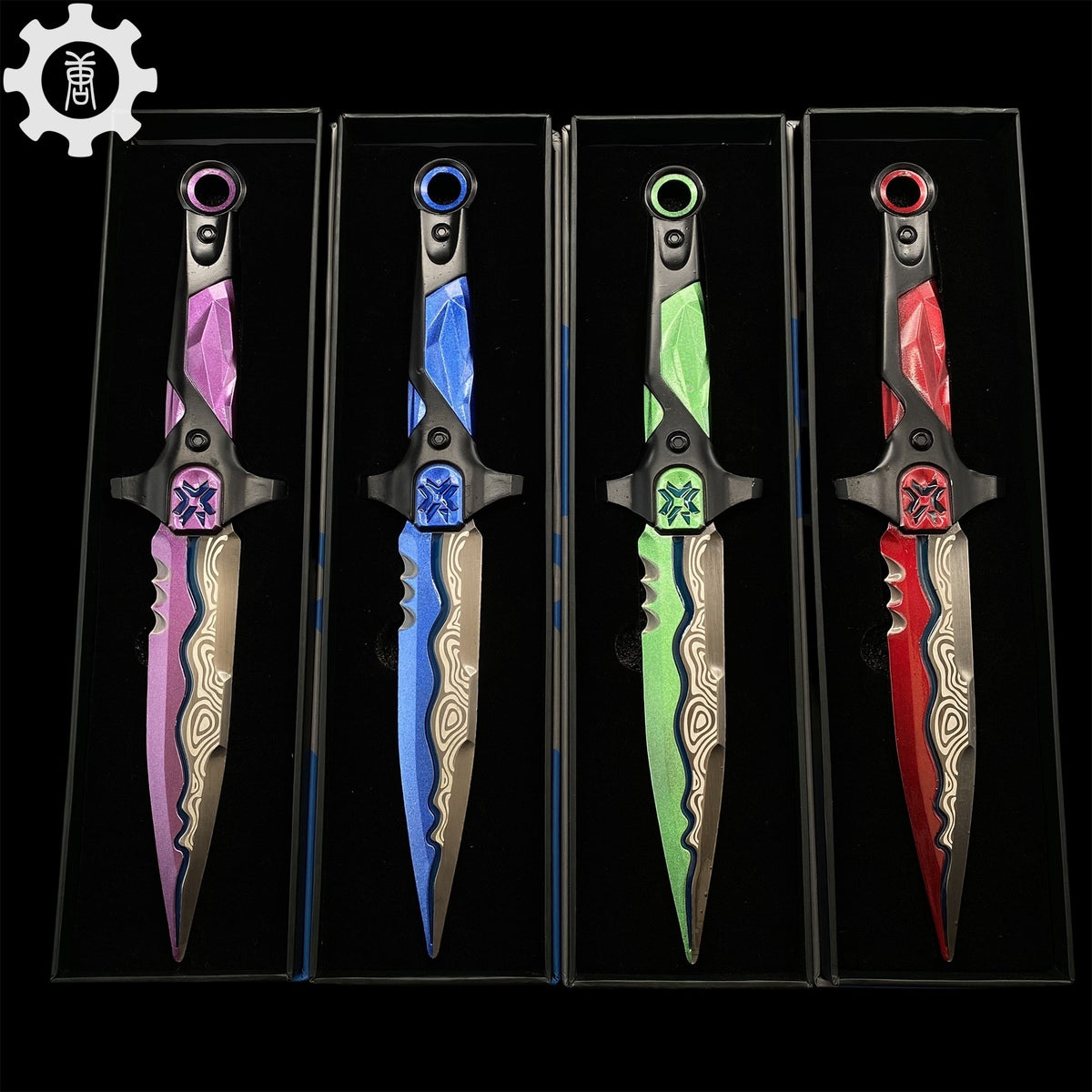 Val Game Knife Handicrafts Metal Game Skin Knife Gamer Gift - Tophatter Daily Deals