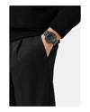 Versace Greca Dome Chrono Leather Watch Watches - Tophatter Daily Deals