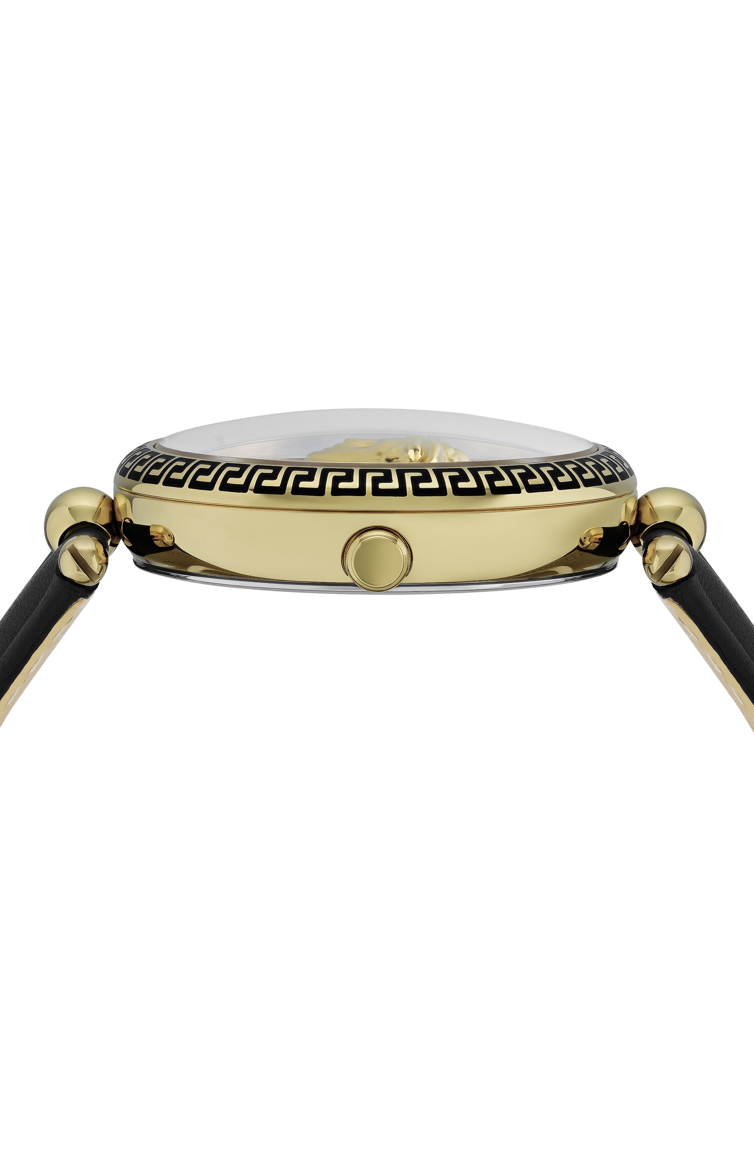Versace Palazzo Empire Leather Watch Watches - Tophatter Daily Deals