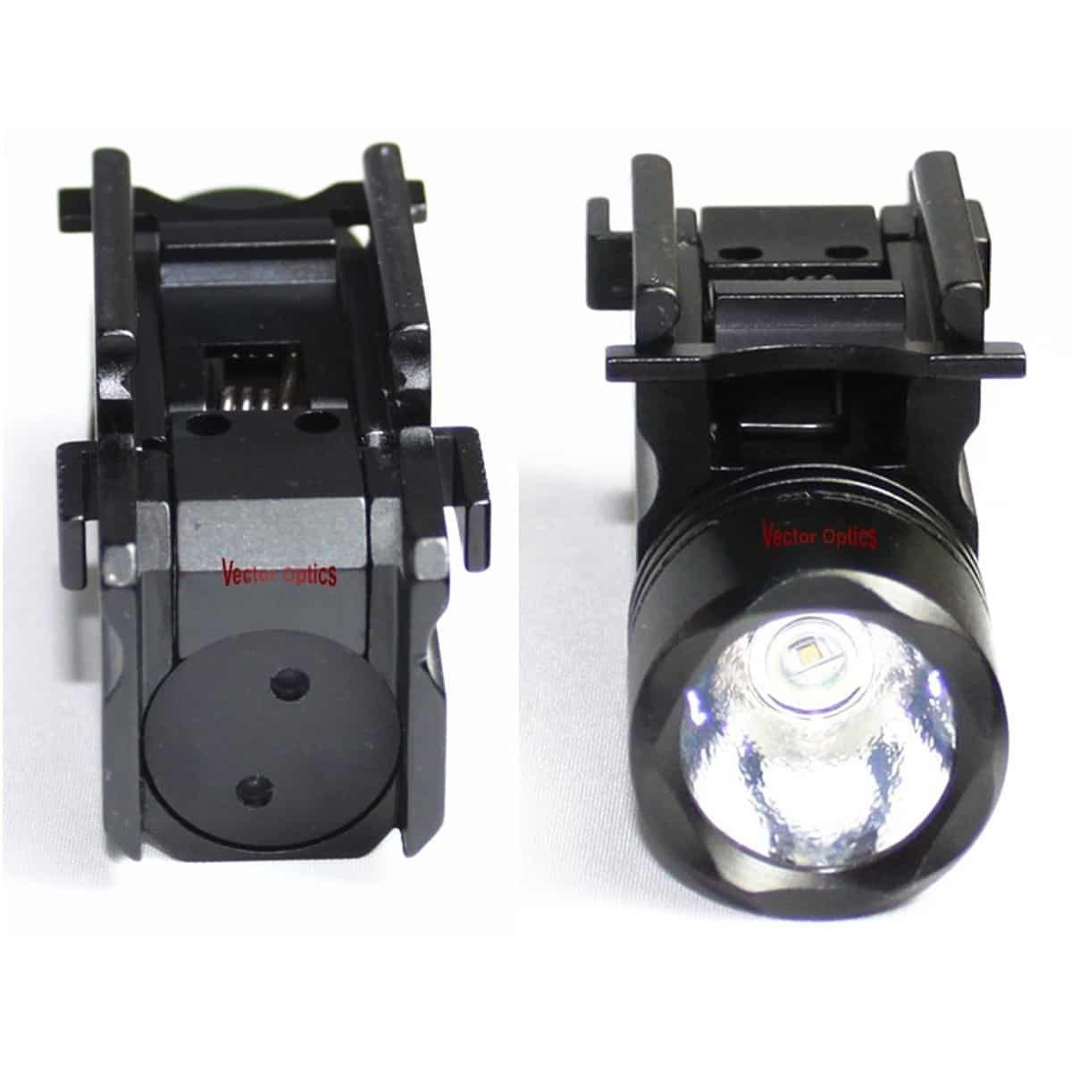 VECTOR OPTICS SCFL-06 METEOR LED FLASH LIGHT - Tophatter's Army Deals OPTICS & SCOPES - Tophatter Daily Deals